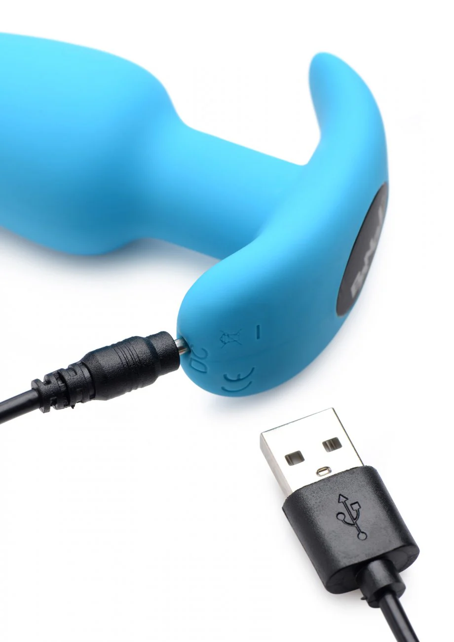 Remote Control 21X Vibrating Silicone Butt Plug - Image 6