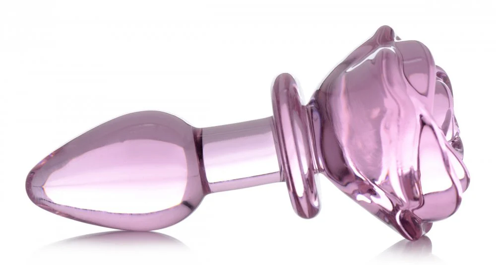 Rose Glass Butt Plug - Image 4