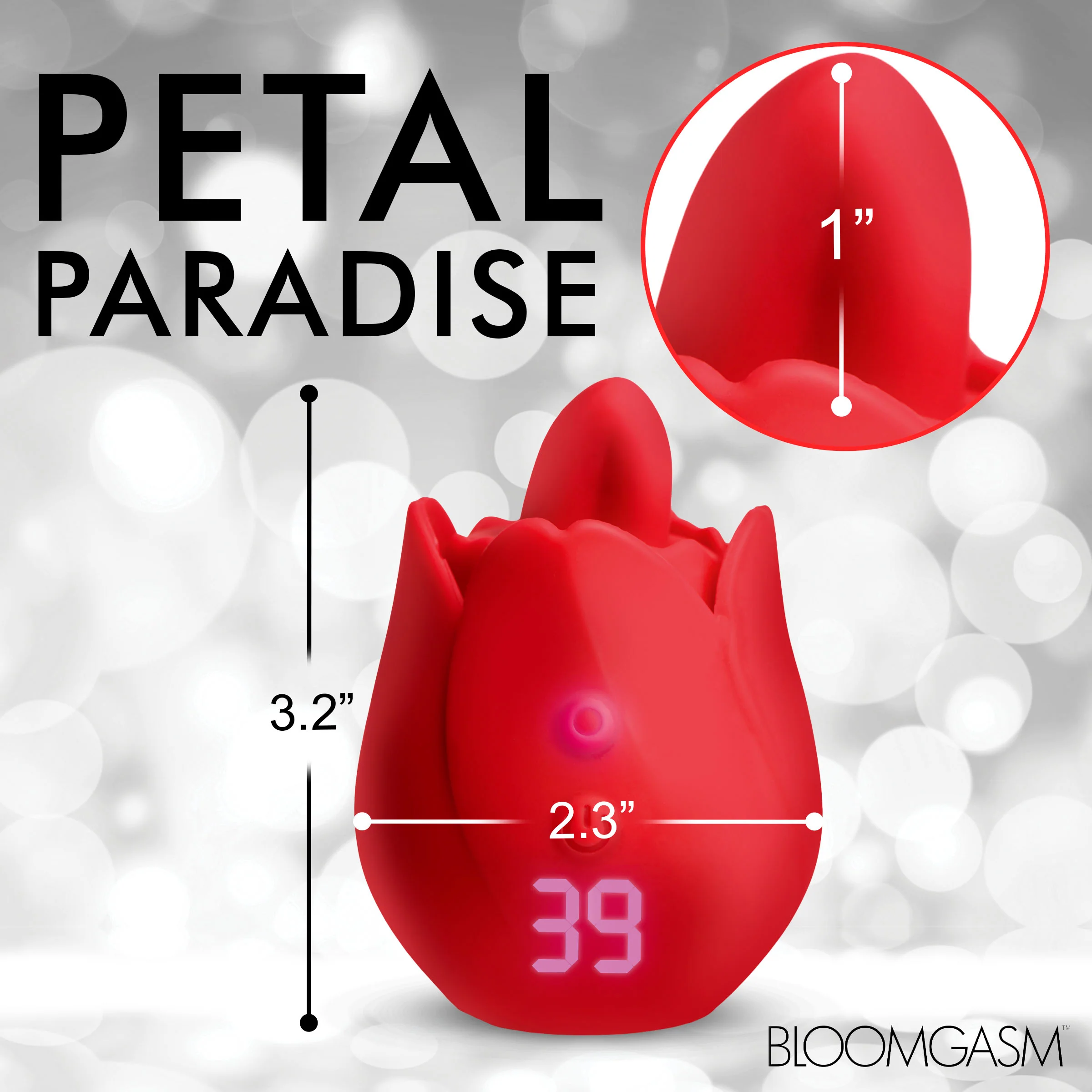 Rose Kisser Licking and Vibrating Digital Clitoral Stimulator - Image 5