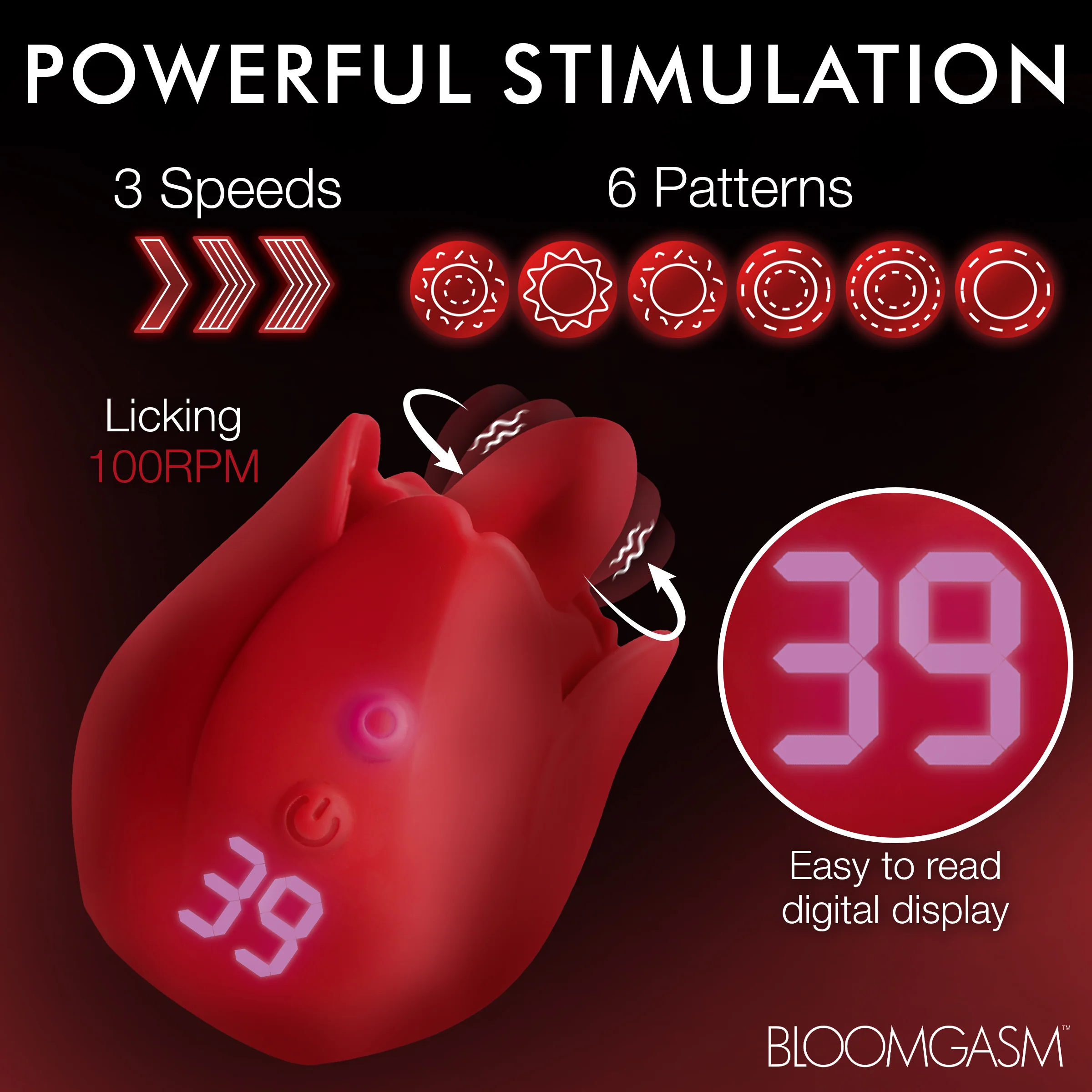 Rose Kisser Licking and Vibrating Digital Clitoral Stimulator - Image 7