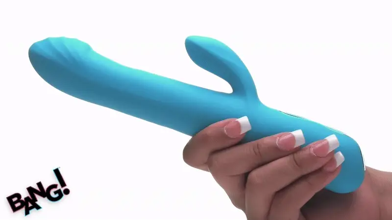 Rotating Beaded Silicone Rabbit Vibrator - Image 2