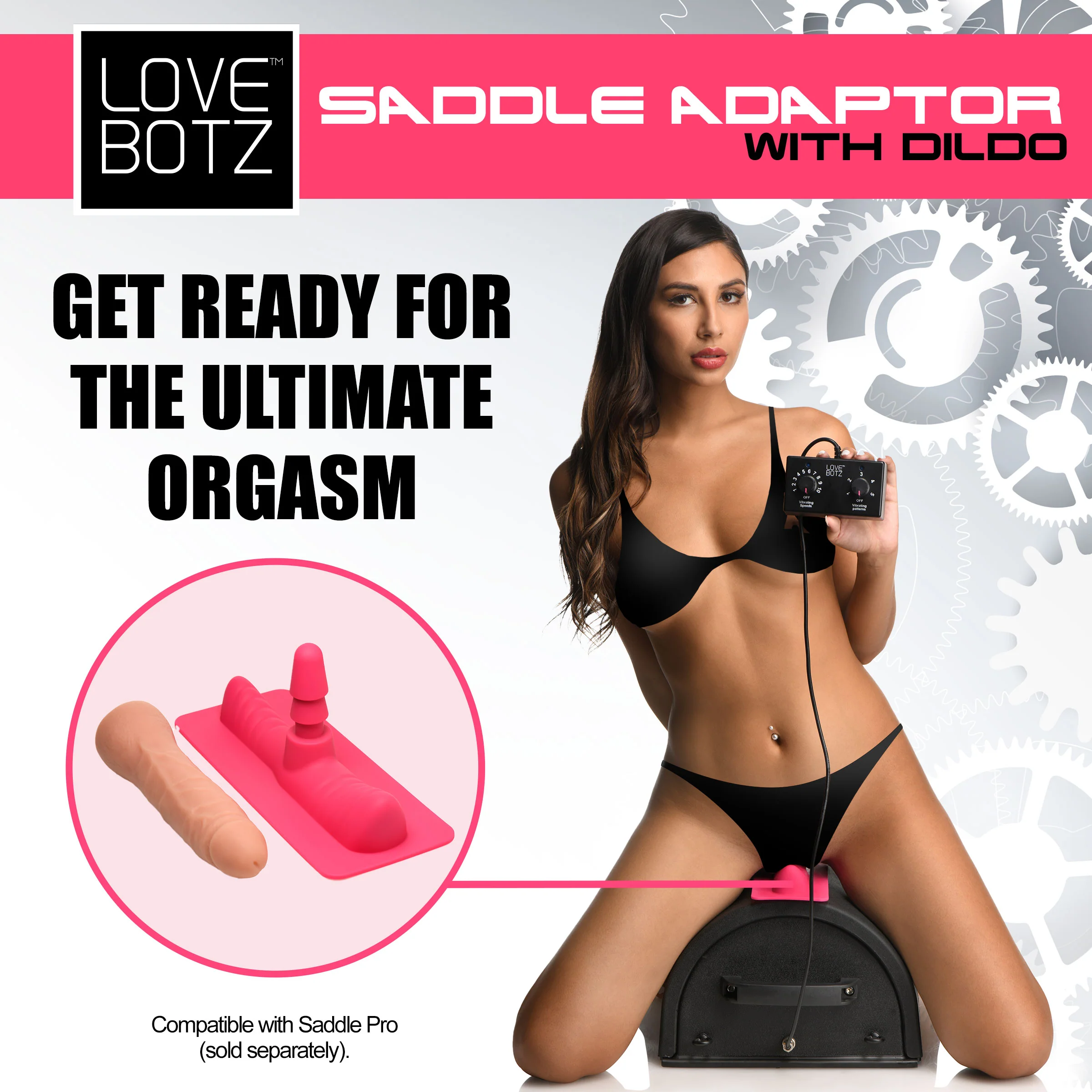 Saddle Adapter with Dildo - Image 3