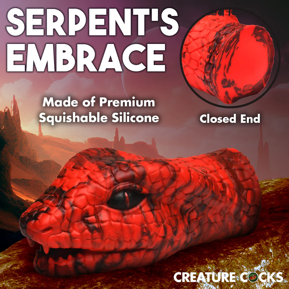 Serpentine Stroker Silicone Masturbator - Image 4