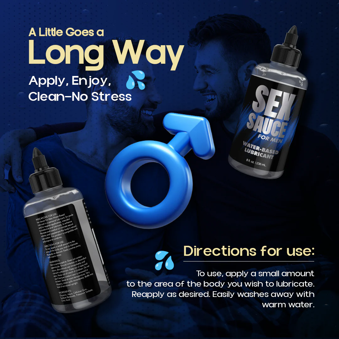 Sex Sauce for Men Water-Based Lubricant - Image 5