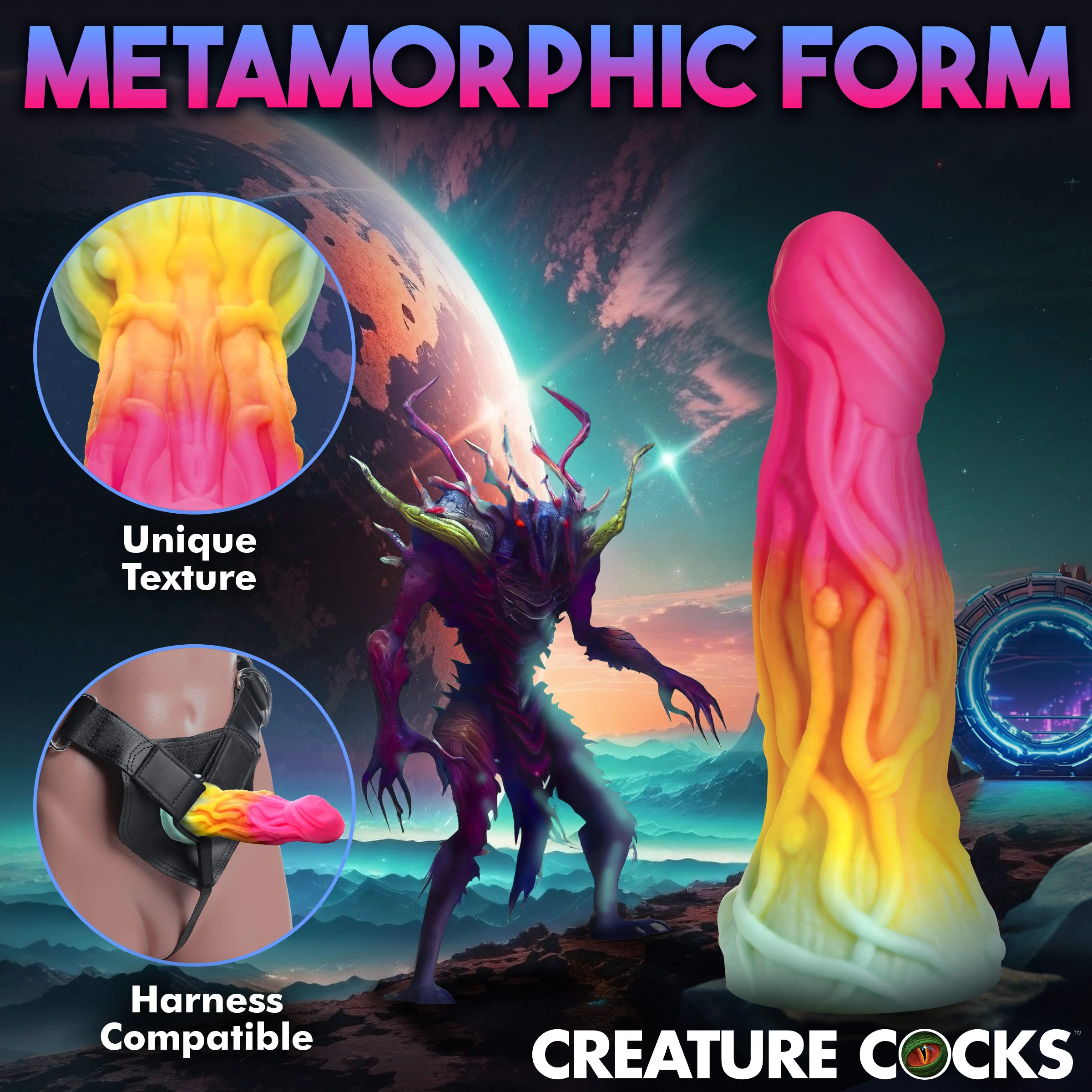 Shape Shifter Alien Silicone Dildo - Image 6
