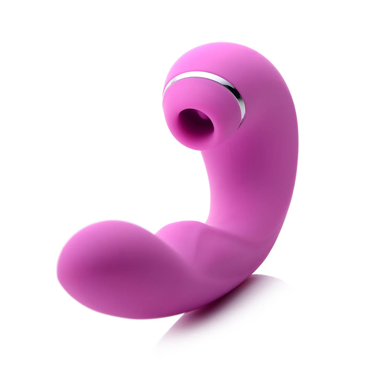 Shegasm 5 Star 10X Tapping G-Spot Silicone Vibrator with Suction - Image 3