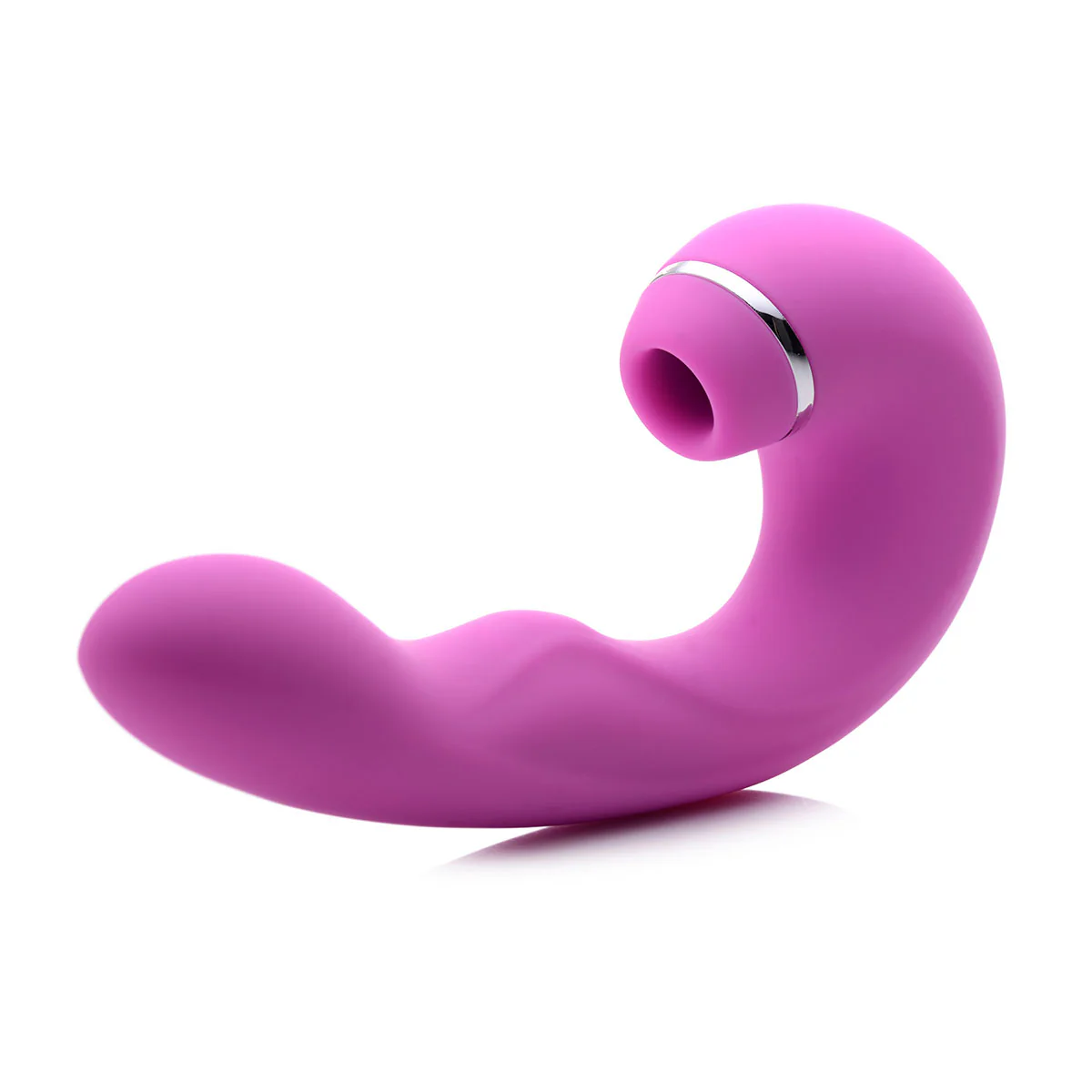 Shegasm 5 Star 10X Tapping G-Spot Silicone Vibrator with Suction - Image 5