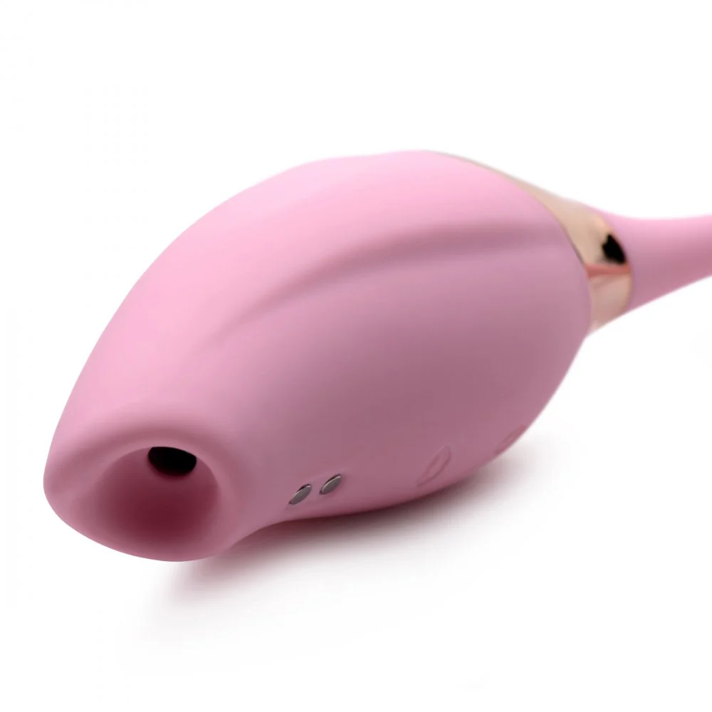 Shegasm 8X Tandem Plus Silicone Suction Clitoral Stimulator and Egg - Image 4