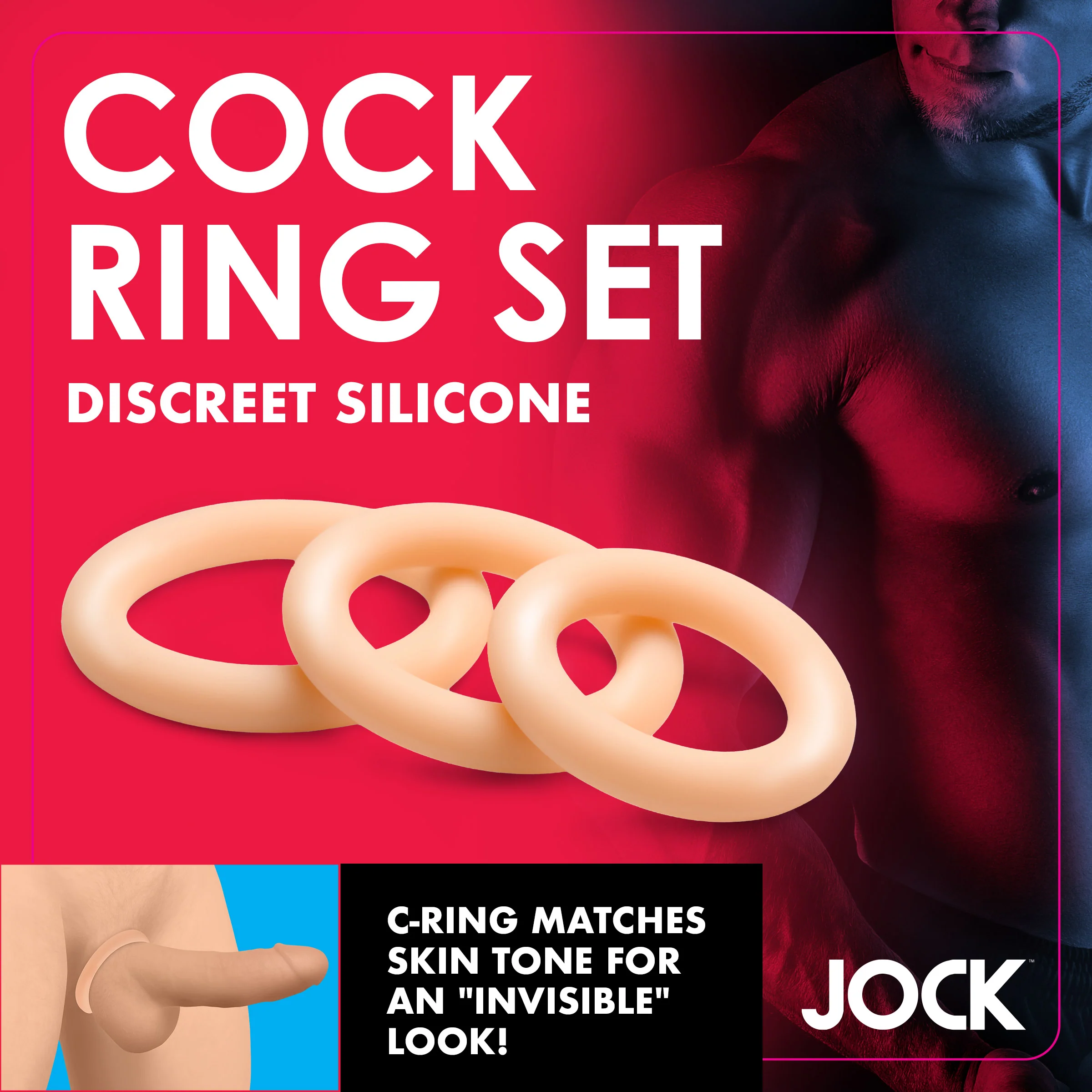 Silicone Cock Ring Set - Image 2