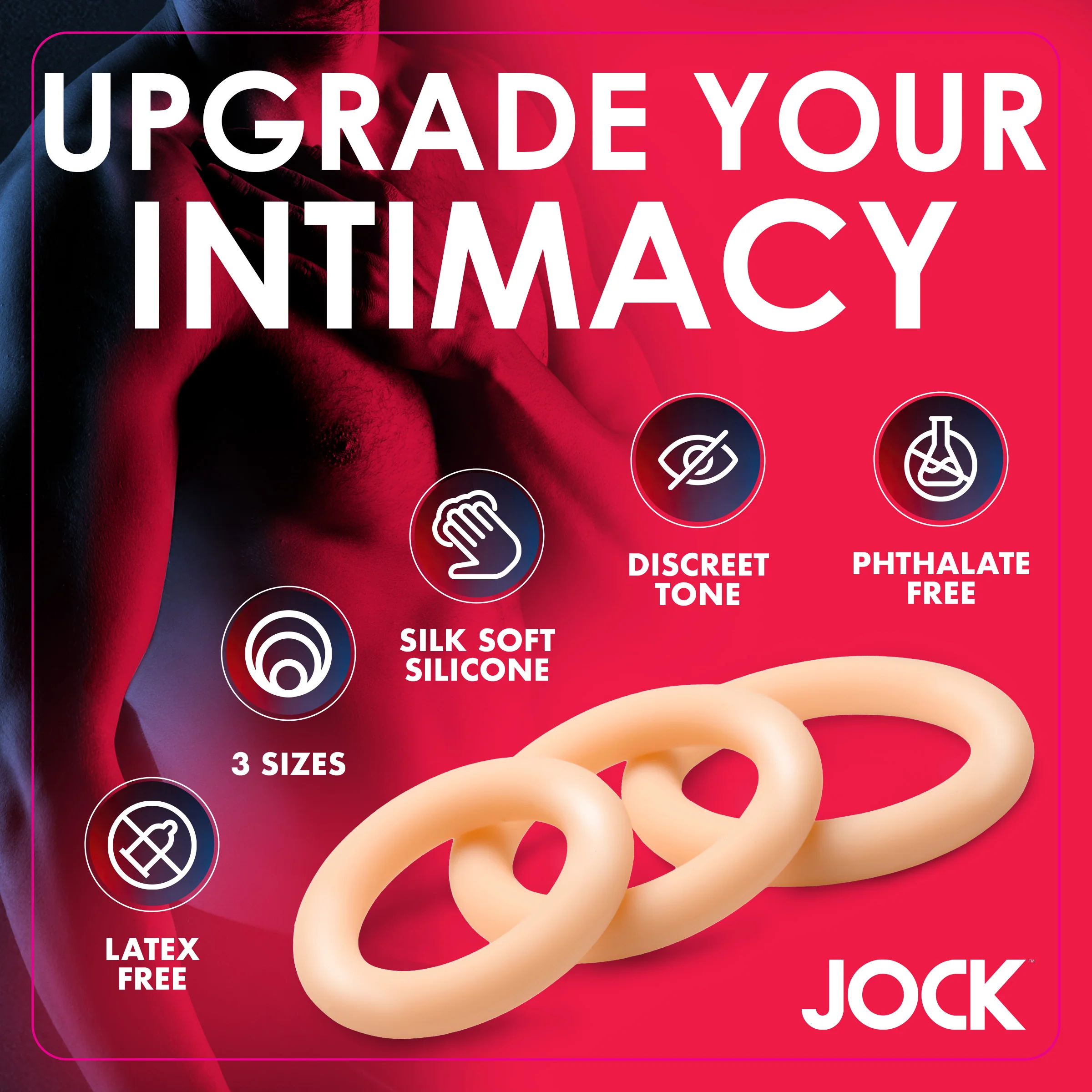 Silicone Cock Ring Set - Image 5
