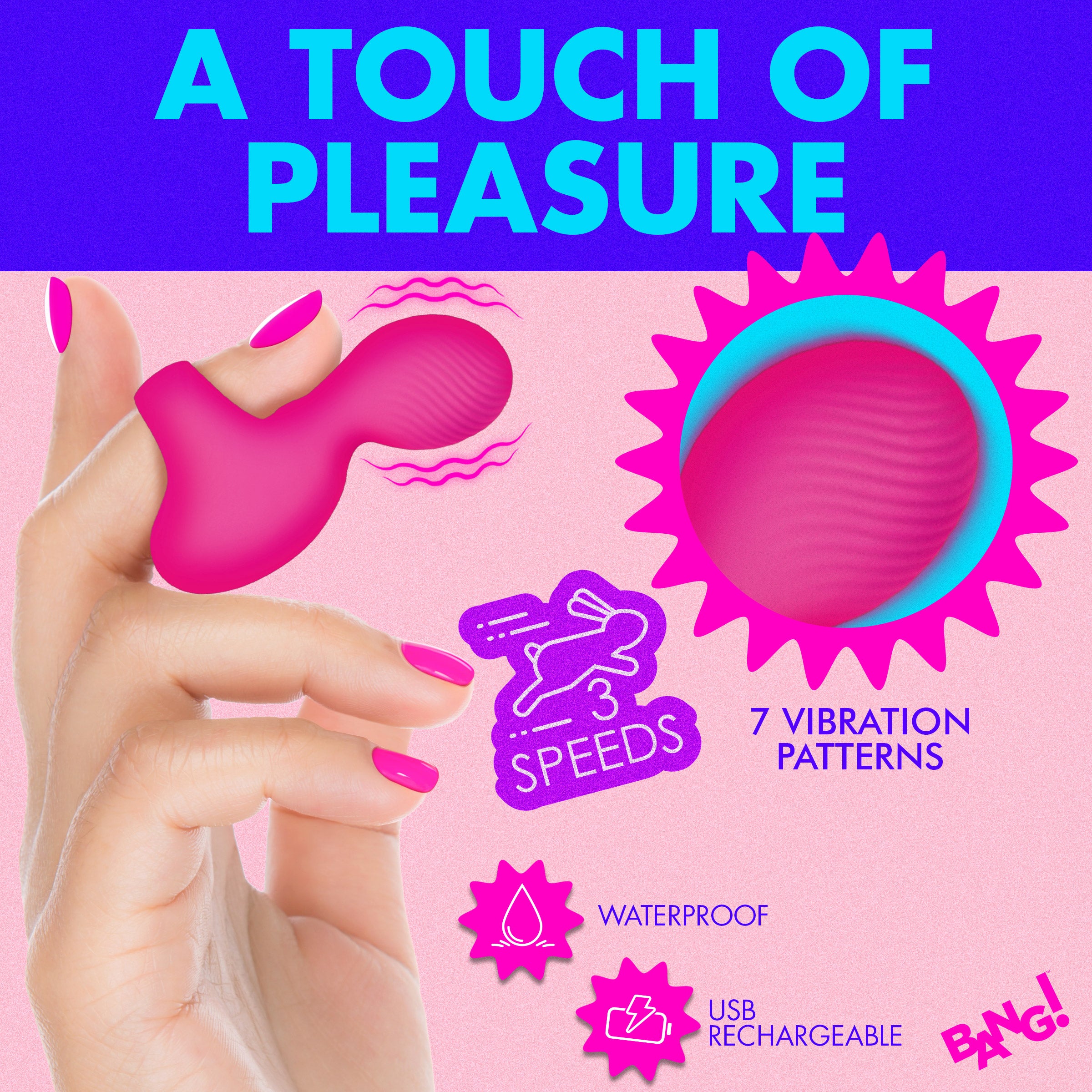 Silicone Finger Vibrator - Image 3