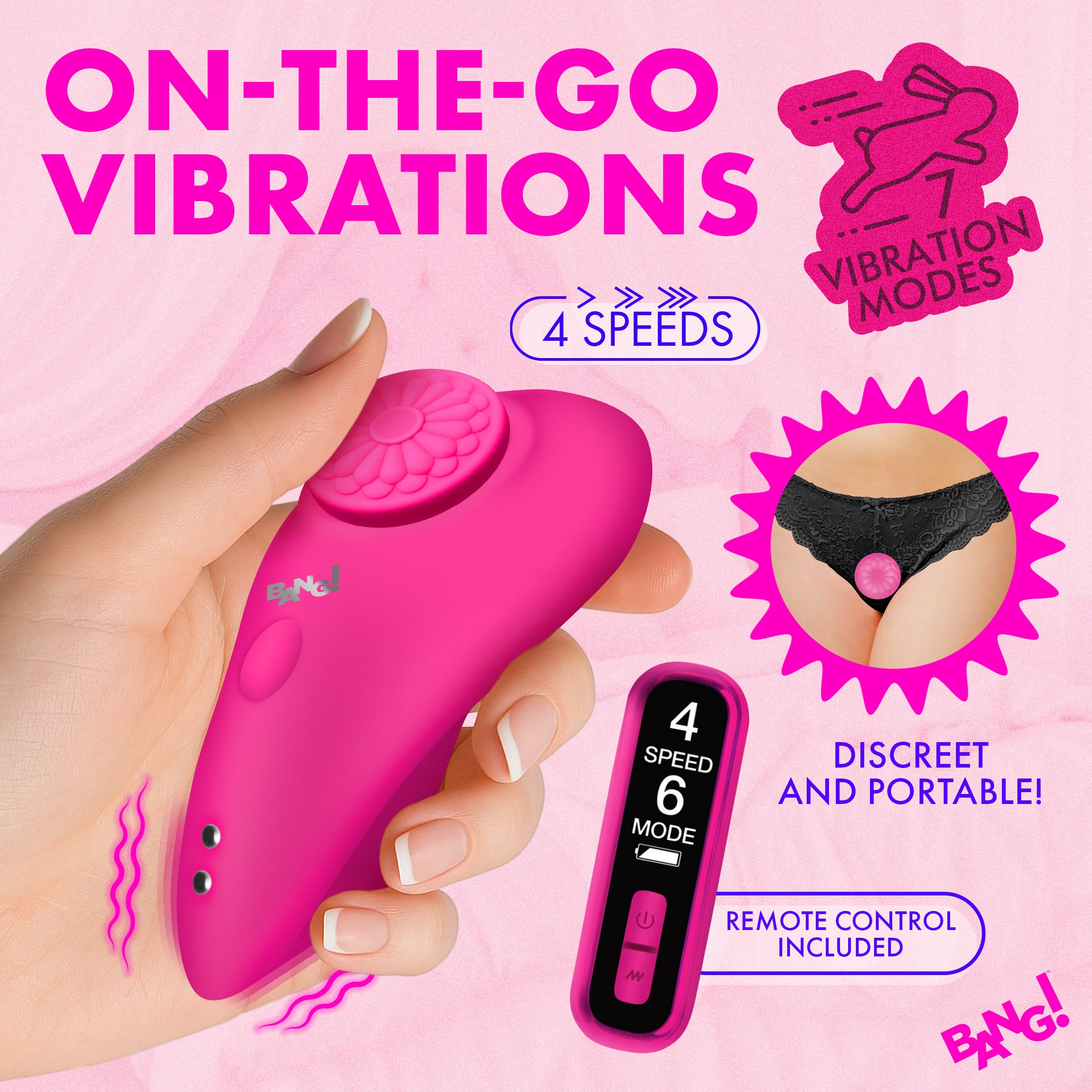 Silicone Panty Vibe with Digital Remote - Image 3