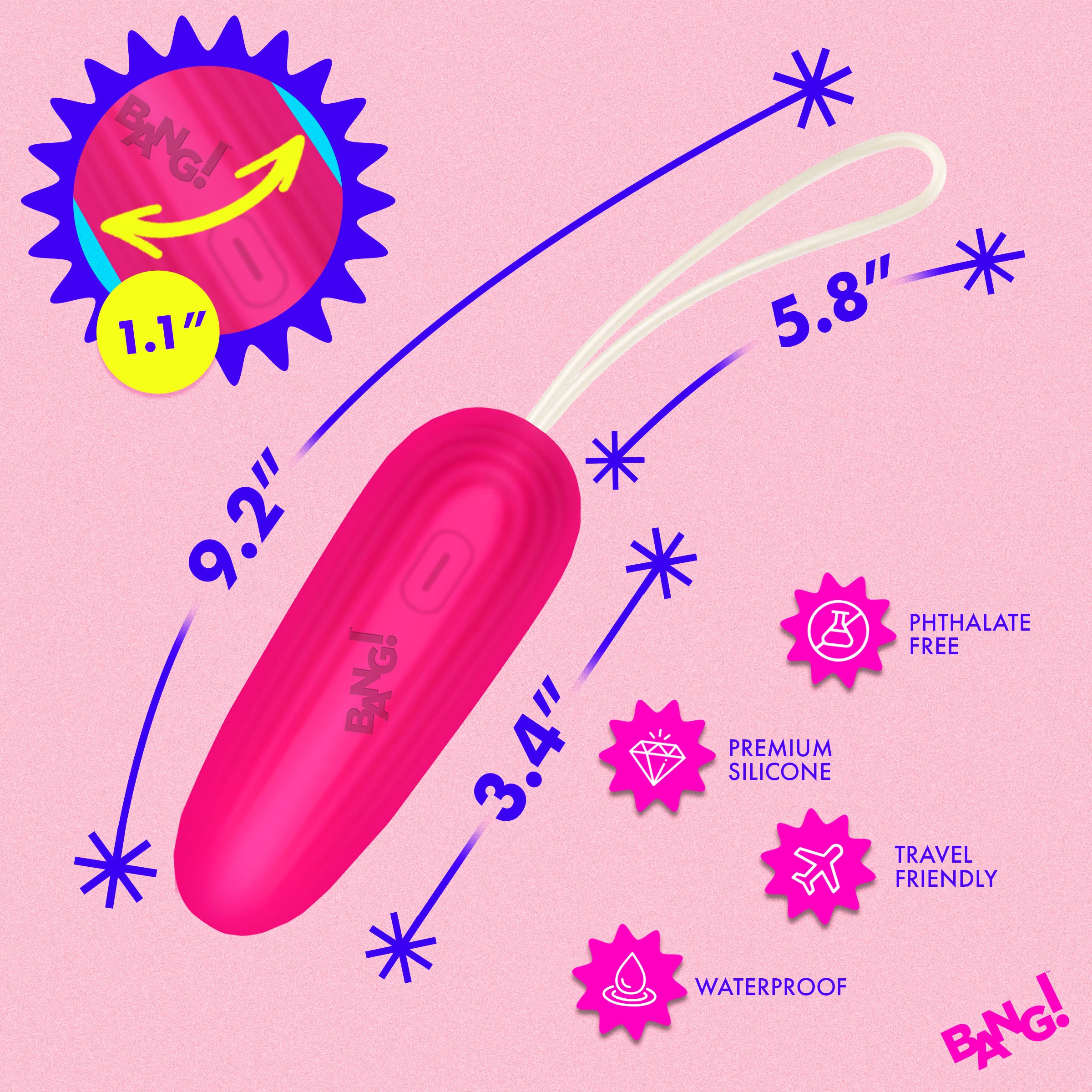 Silicone Vibrating Egg - Image 4