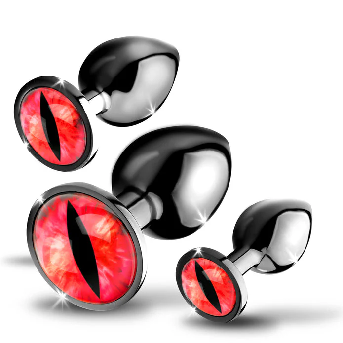 Sinister Eye Red Eye Metal Butt Plug - Image 4