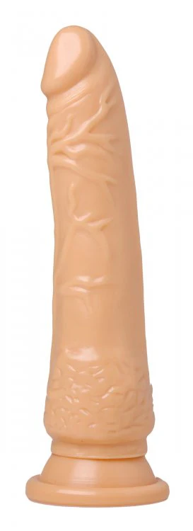 Slim Leather Strap-On Harness with Diildo - Image 4