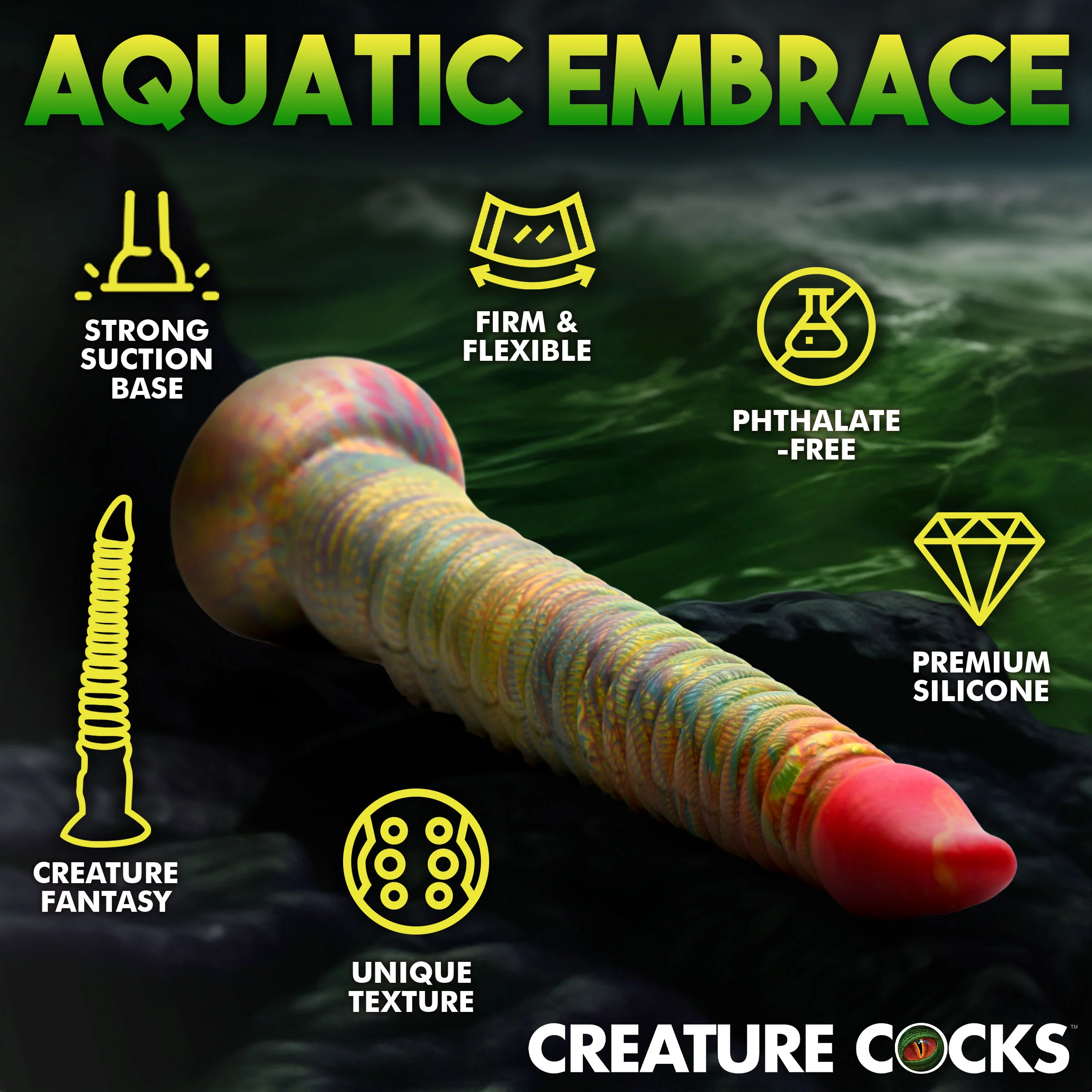 Slim Tentacle Silicone Dildo - Image 5