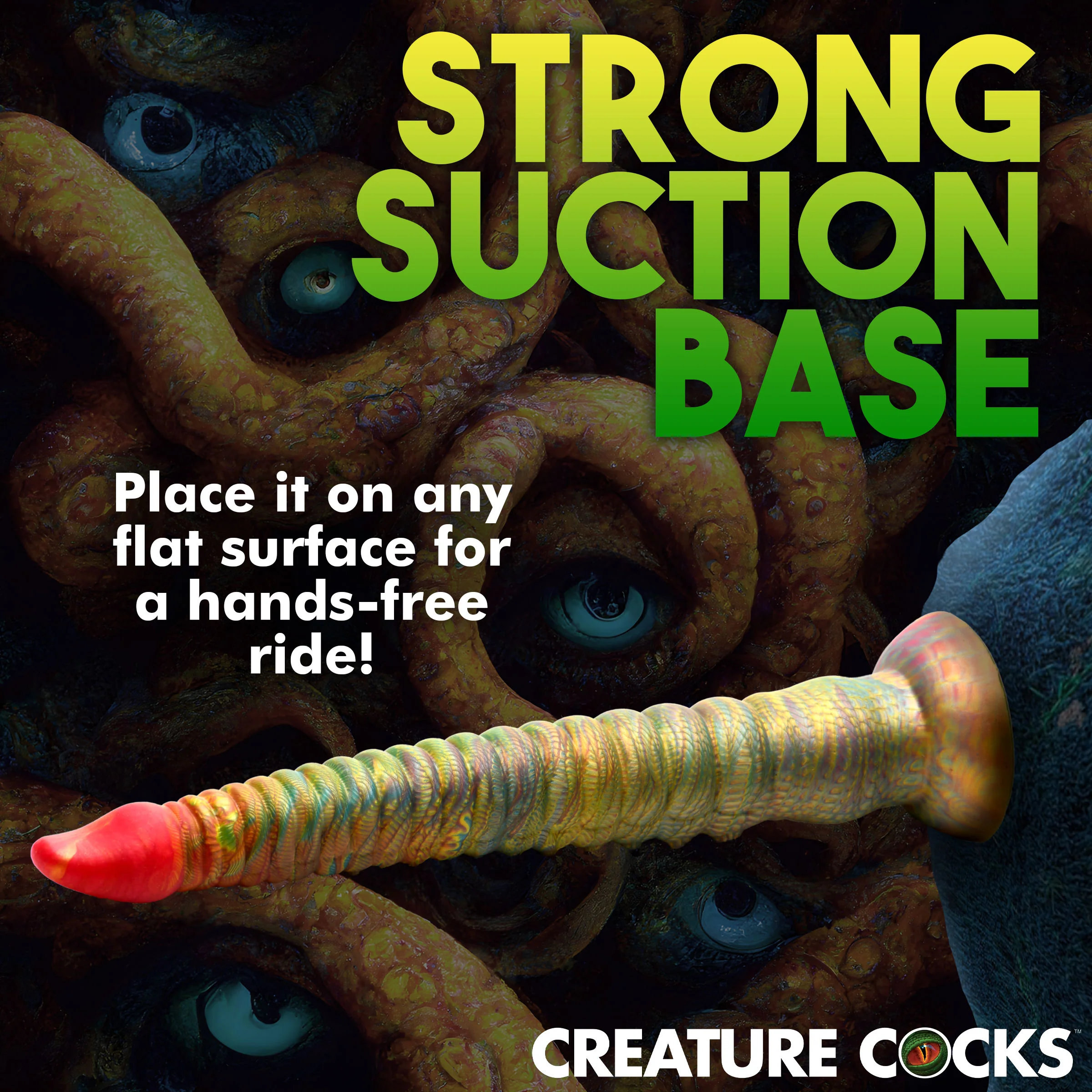 Slim Tentacle Silicone Dildo - Image 7