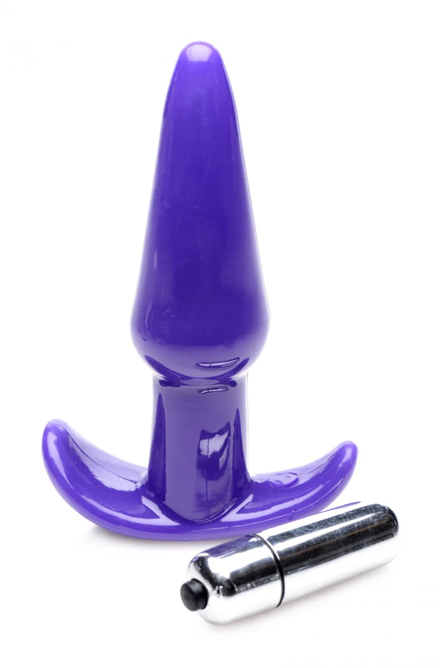 Smooth Vibrating Anal Plug - Image 5