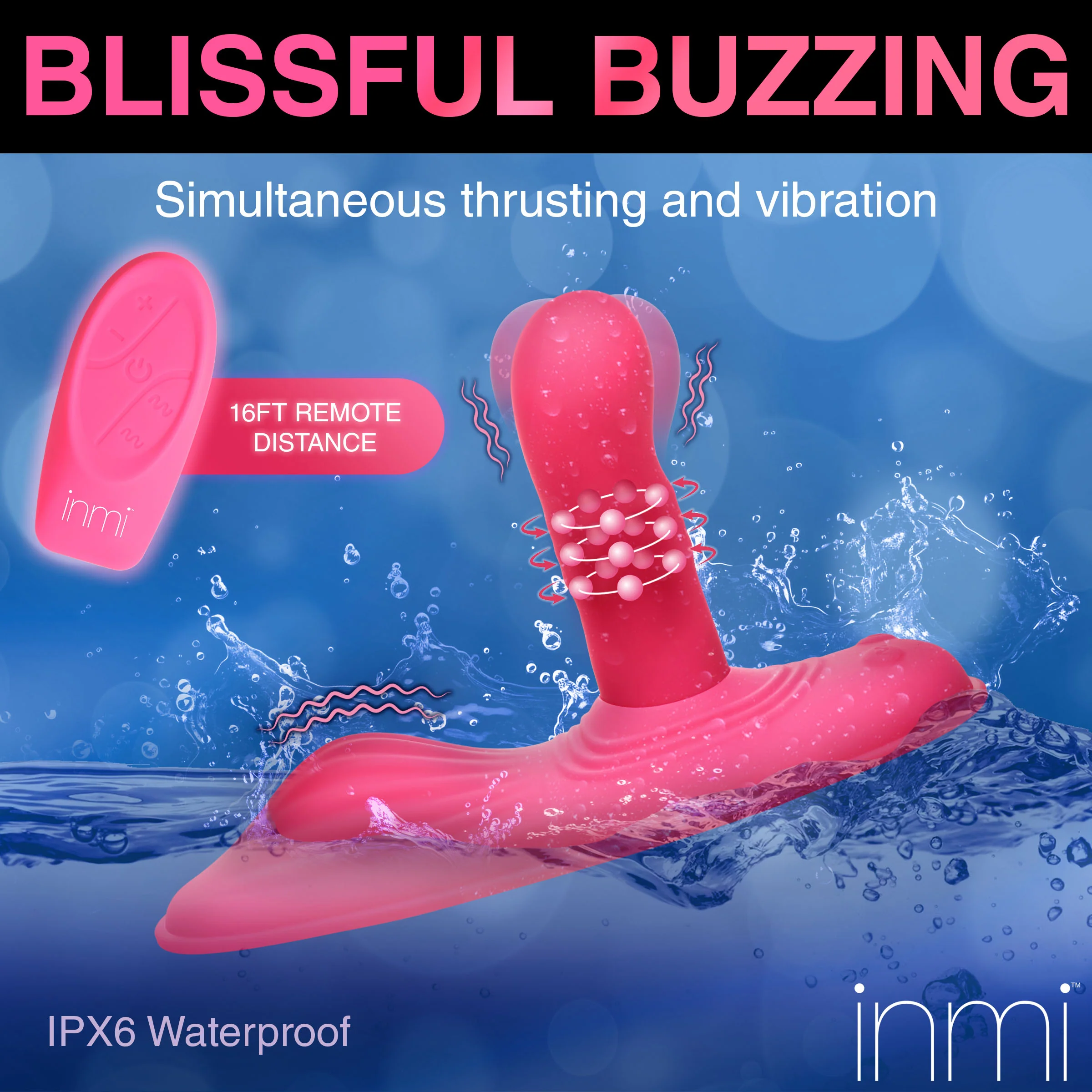 Spin n' Grind Rotating and Vibrating Silicone Sex Grinder - Image 6