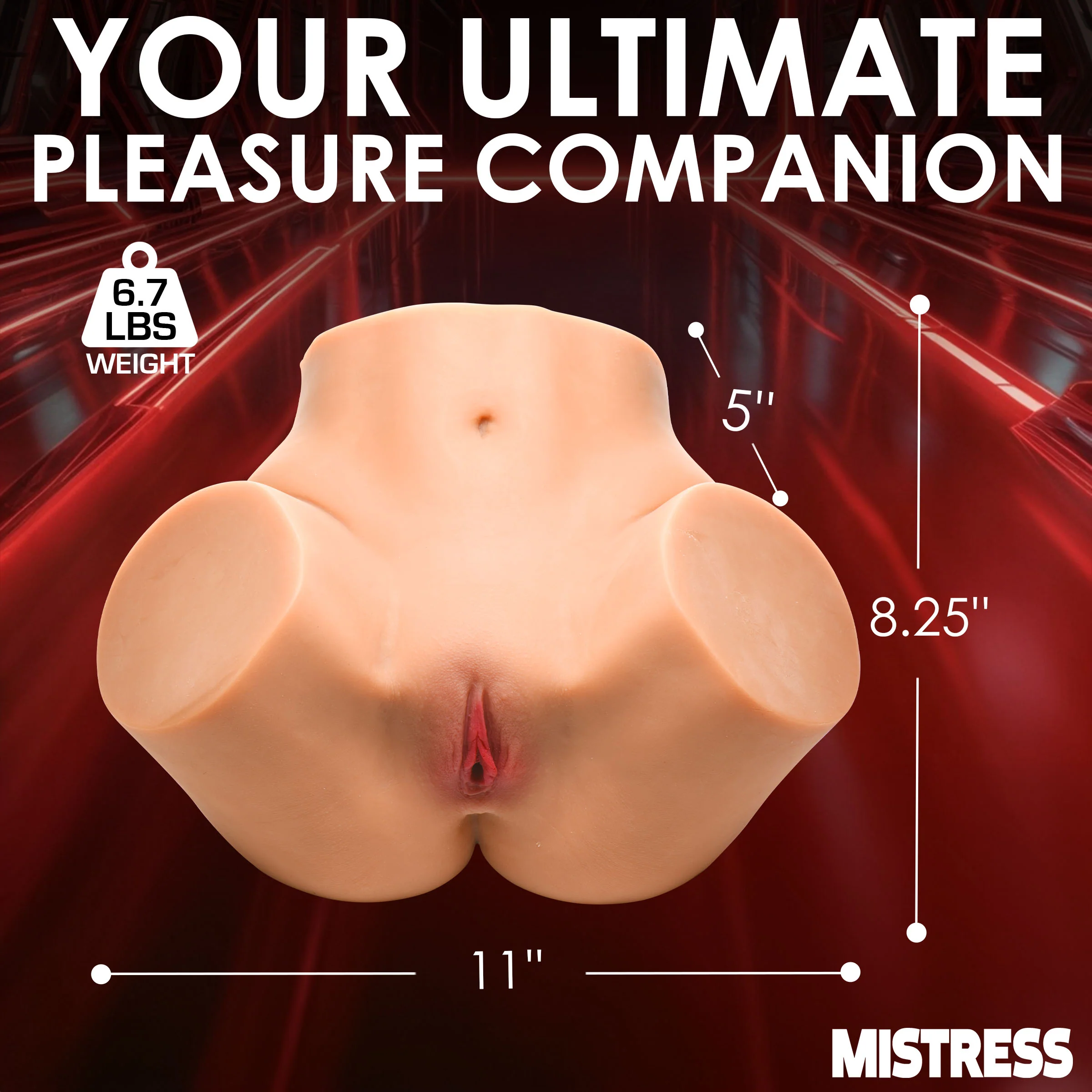 Squeezing and Vibrating Pussy and Ass Masturbator - Image 6