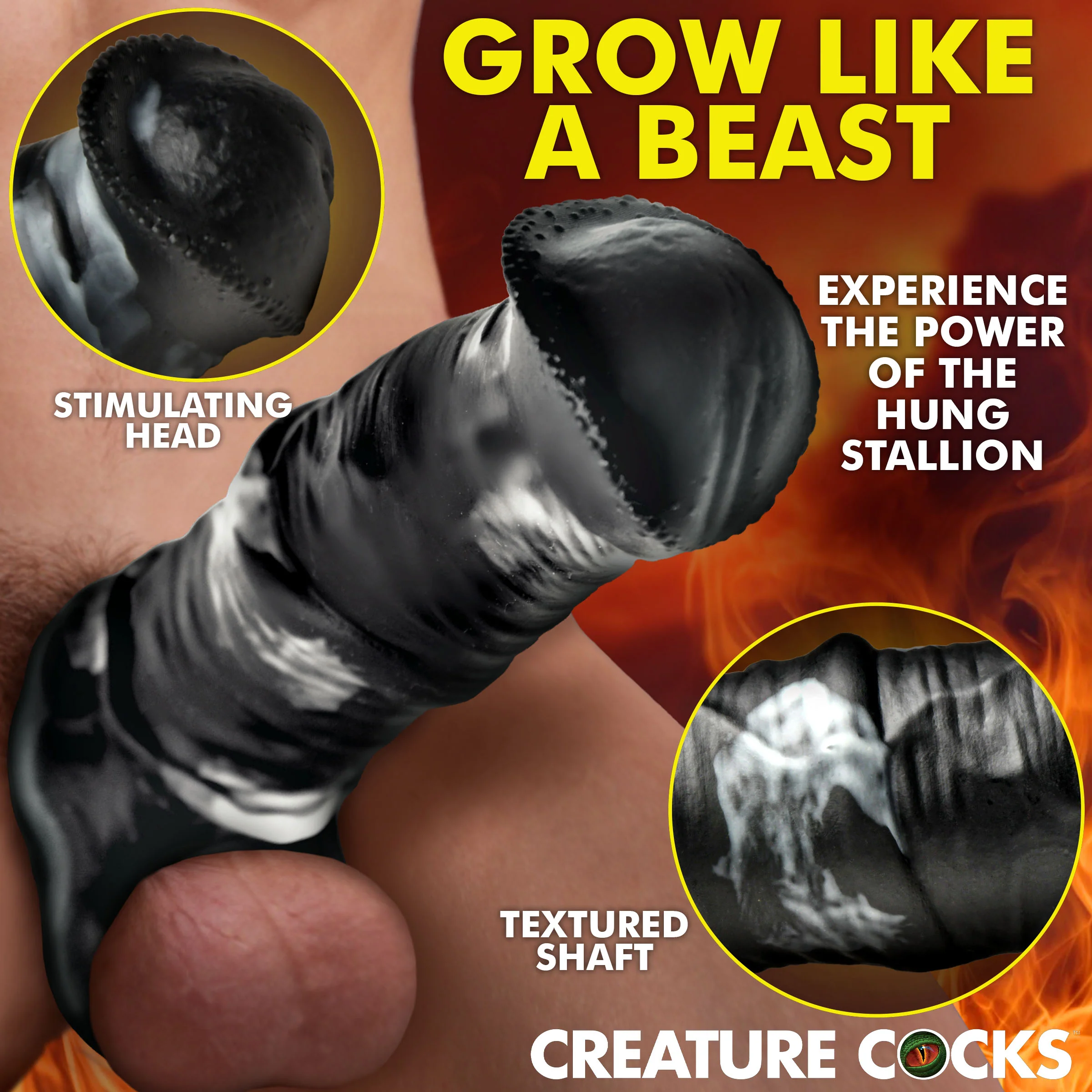Stallion Silicone Penis Extension - Image 3