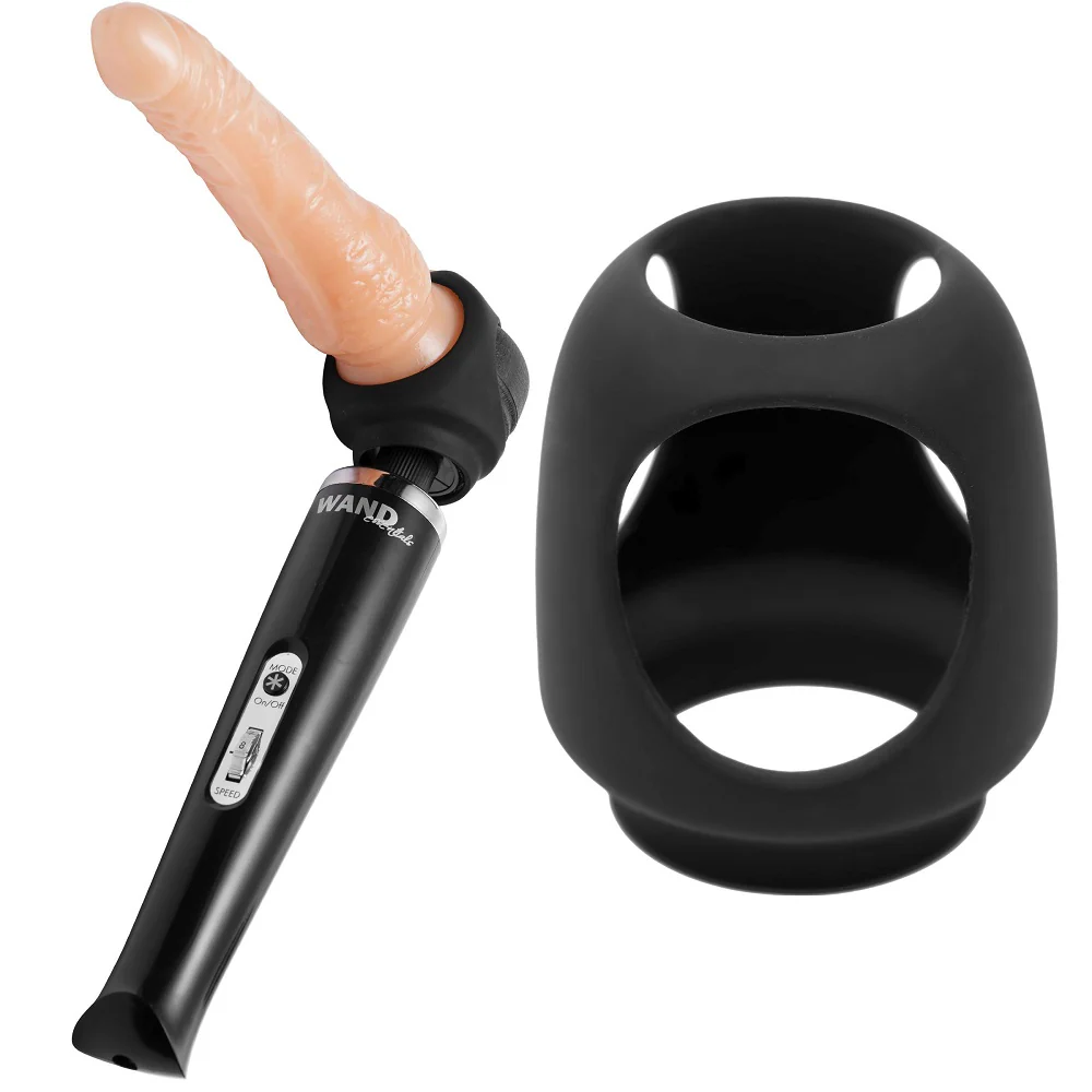 Strap Cap Dildo Wand Harness - Image 2