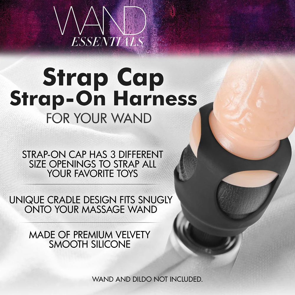 Strap Cap Dildo Wand Harness - Image 3