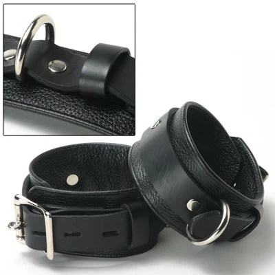 Strict Leather Deluxe Bondage Cuffs - Image 4