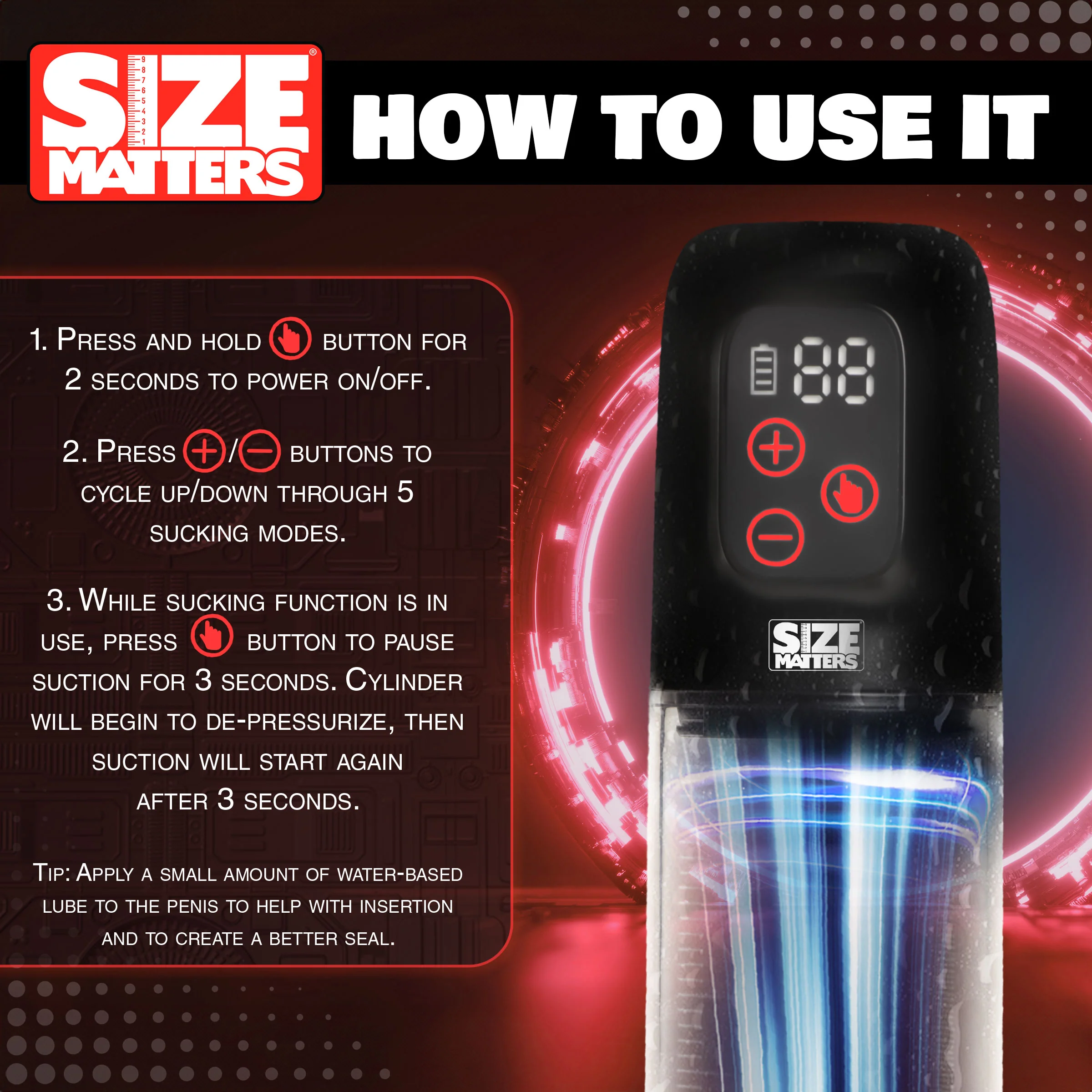 Sucking Penis Pump with Attachments - Image 7