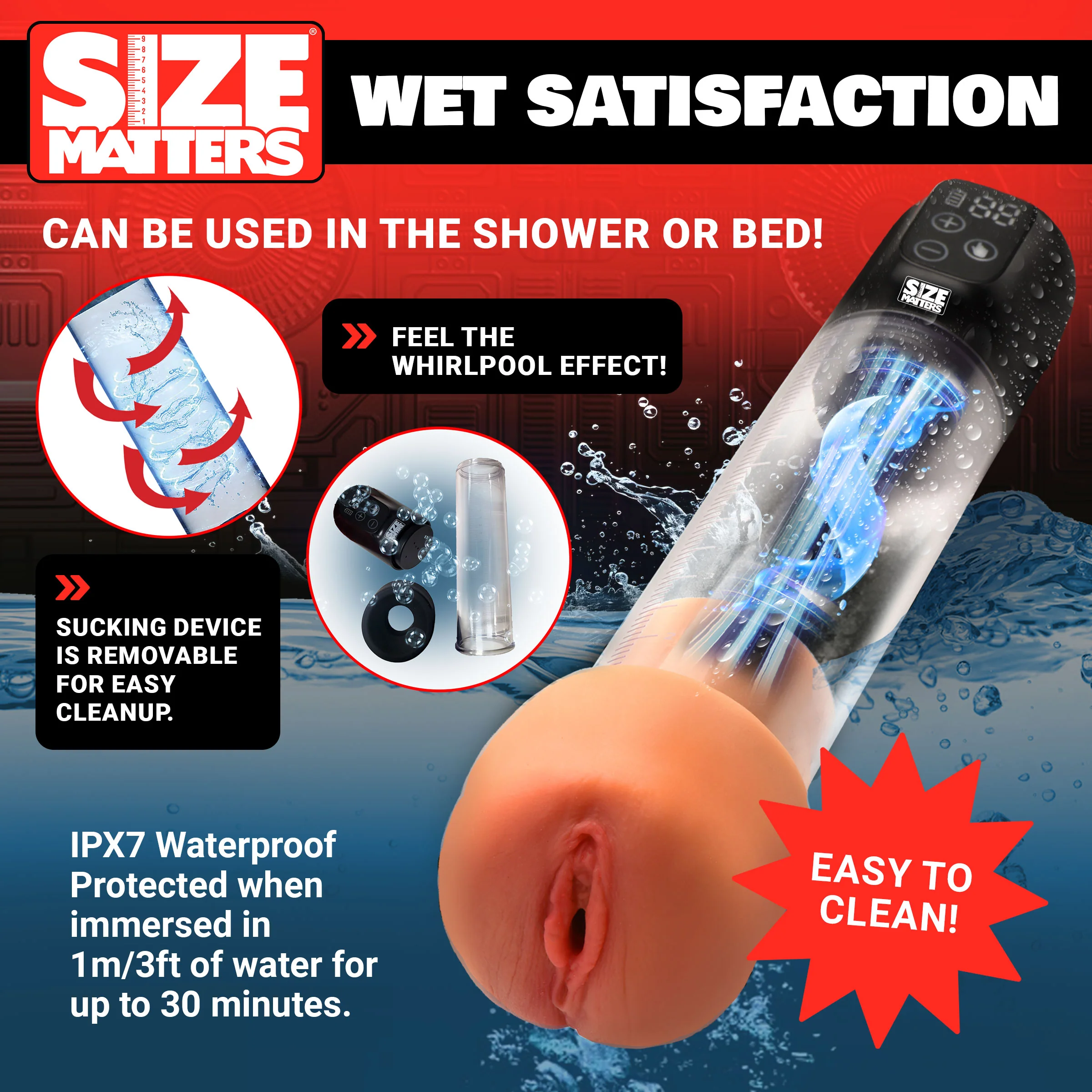 Sucking Penis Pump with Attachments - Image 8