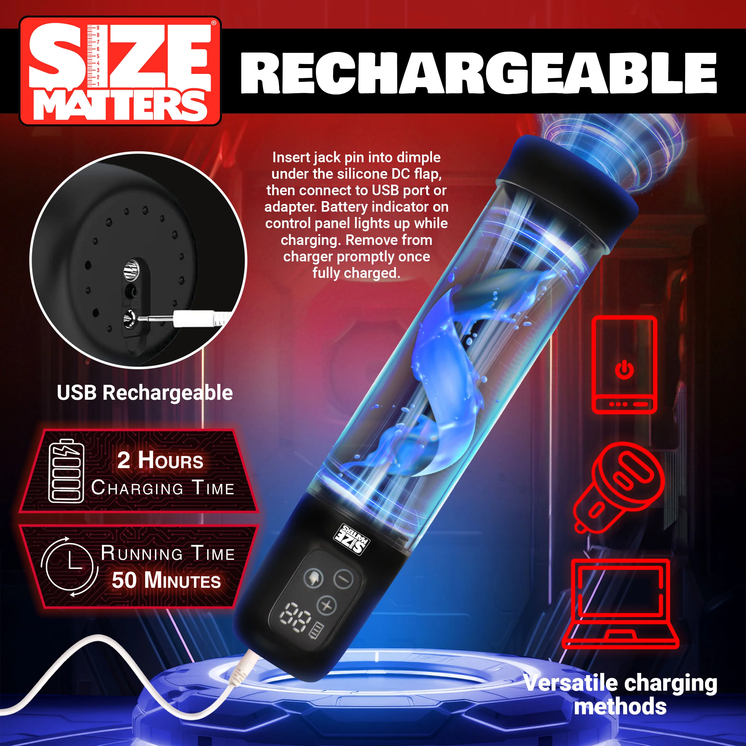 Sucking Penis Pump with Attachments - Image 9