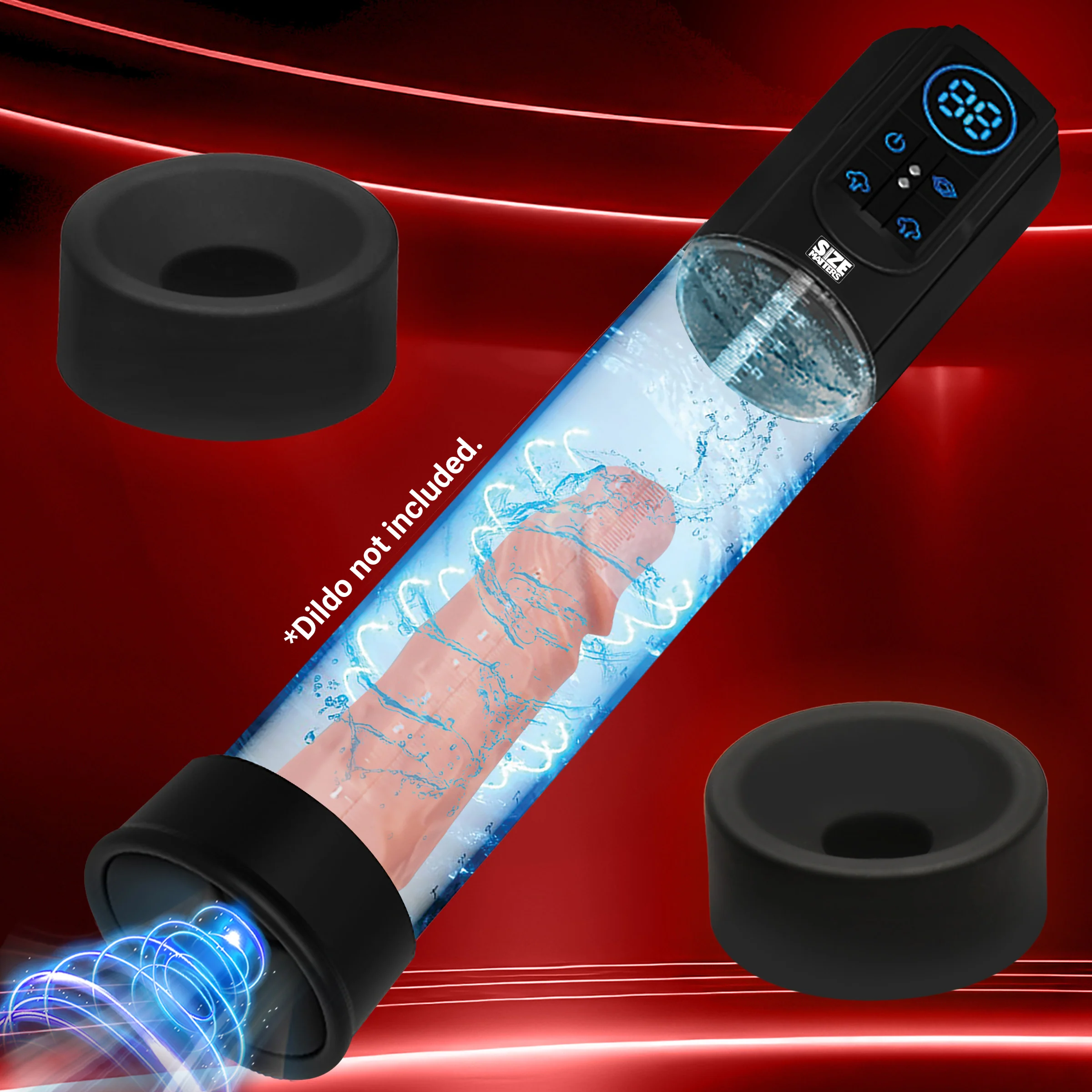 Sucking Penis Pump with Digital Display - Image 2