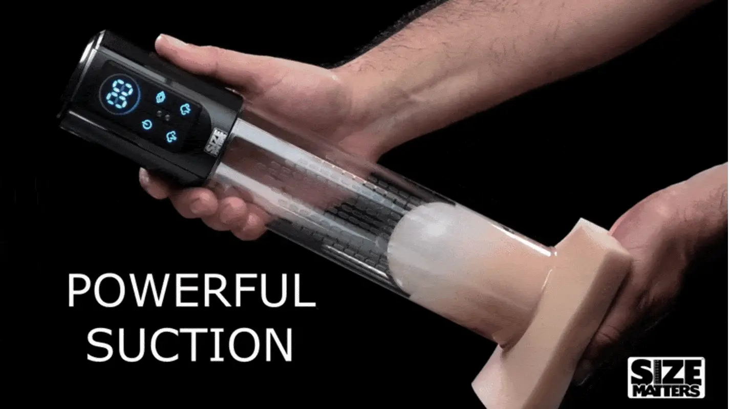 Sucking Penis Pump with Digital Display - Image 3