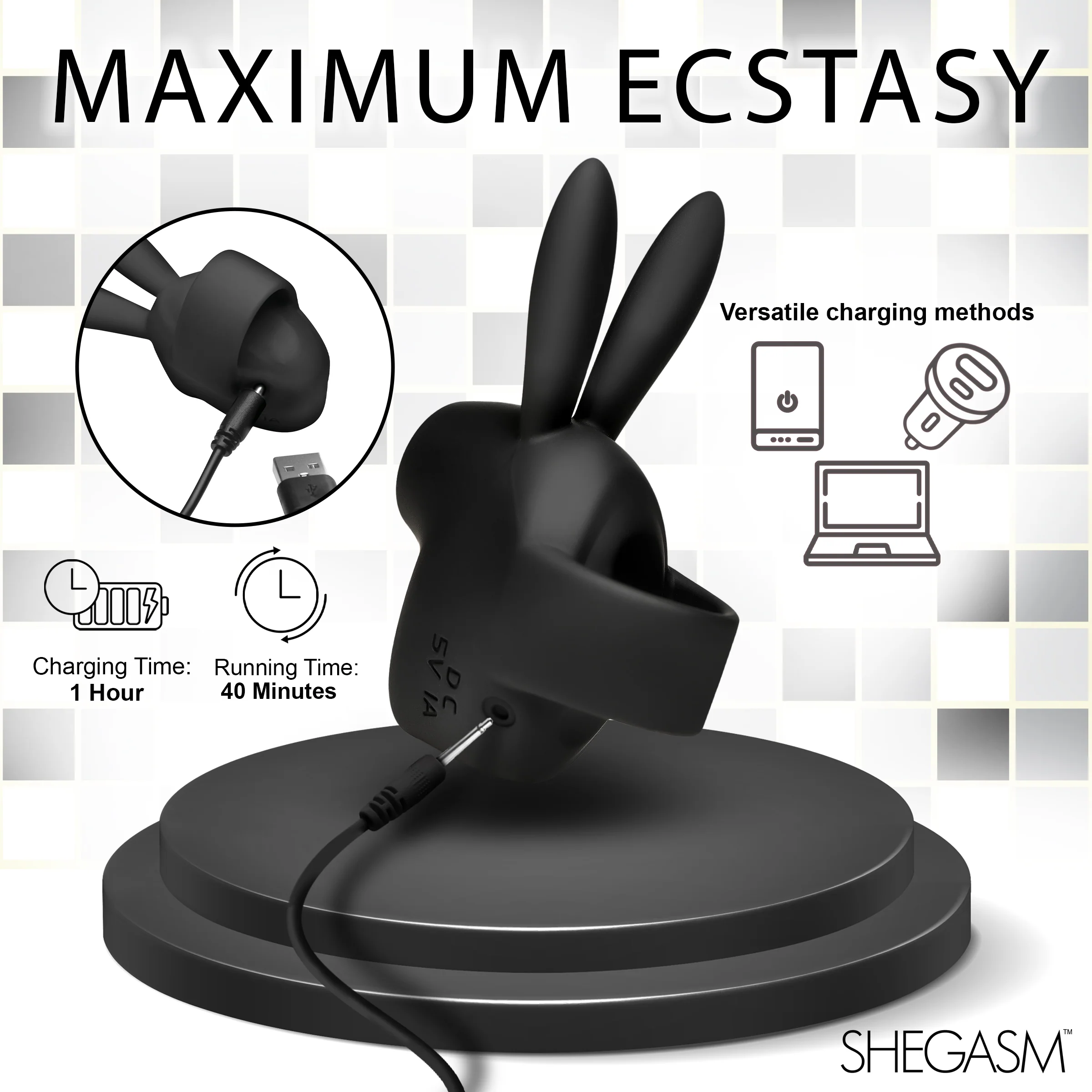 Sucky Bunny Clit Stimulator - Image 4