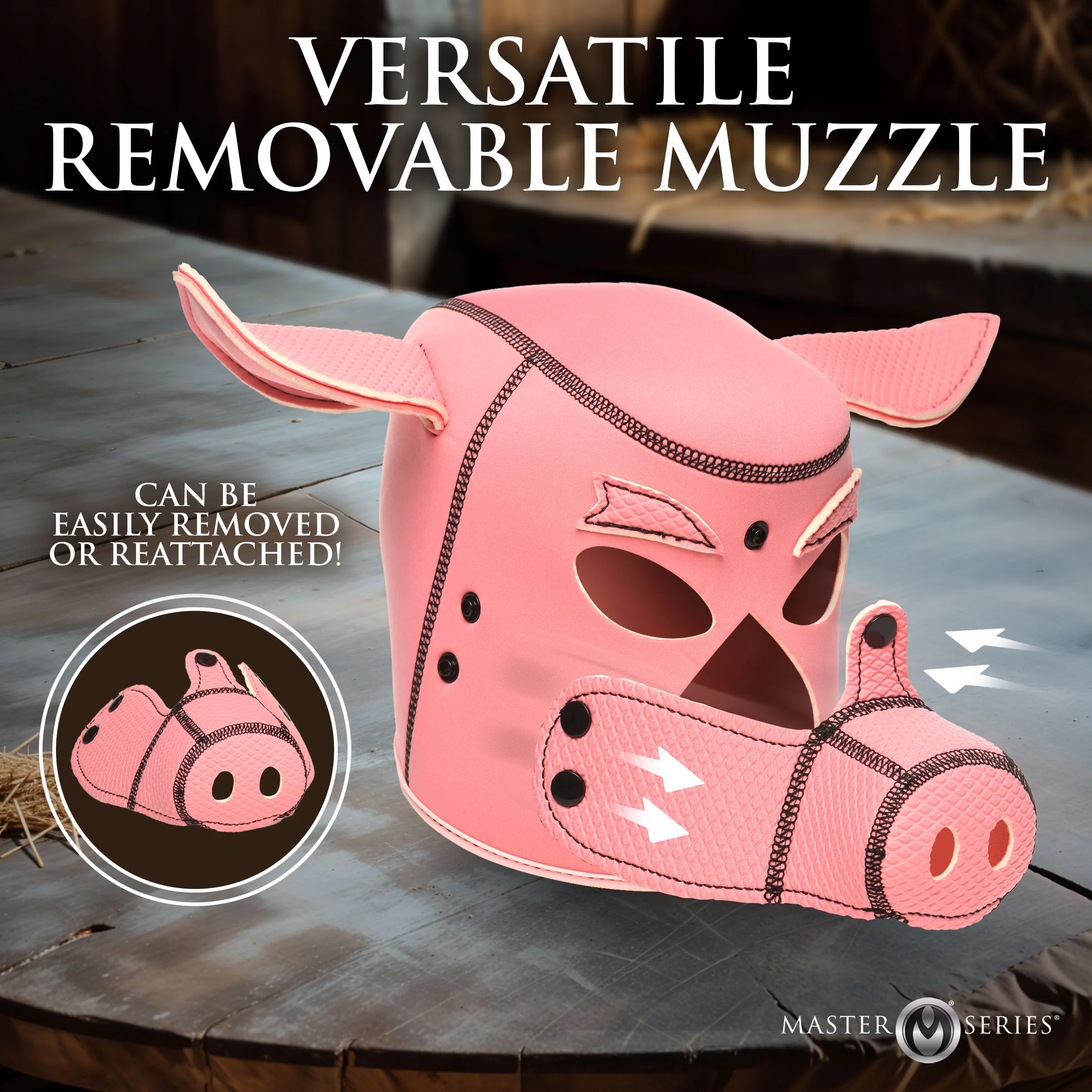 Swine Pig Neoprene Hood - Image 5