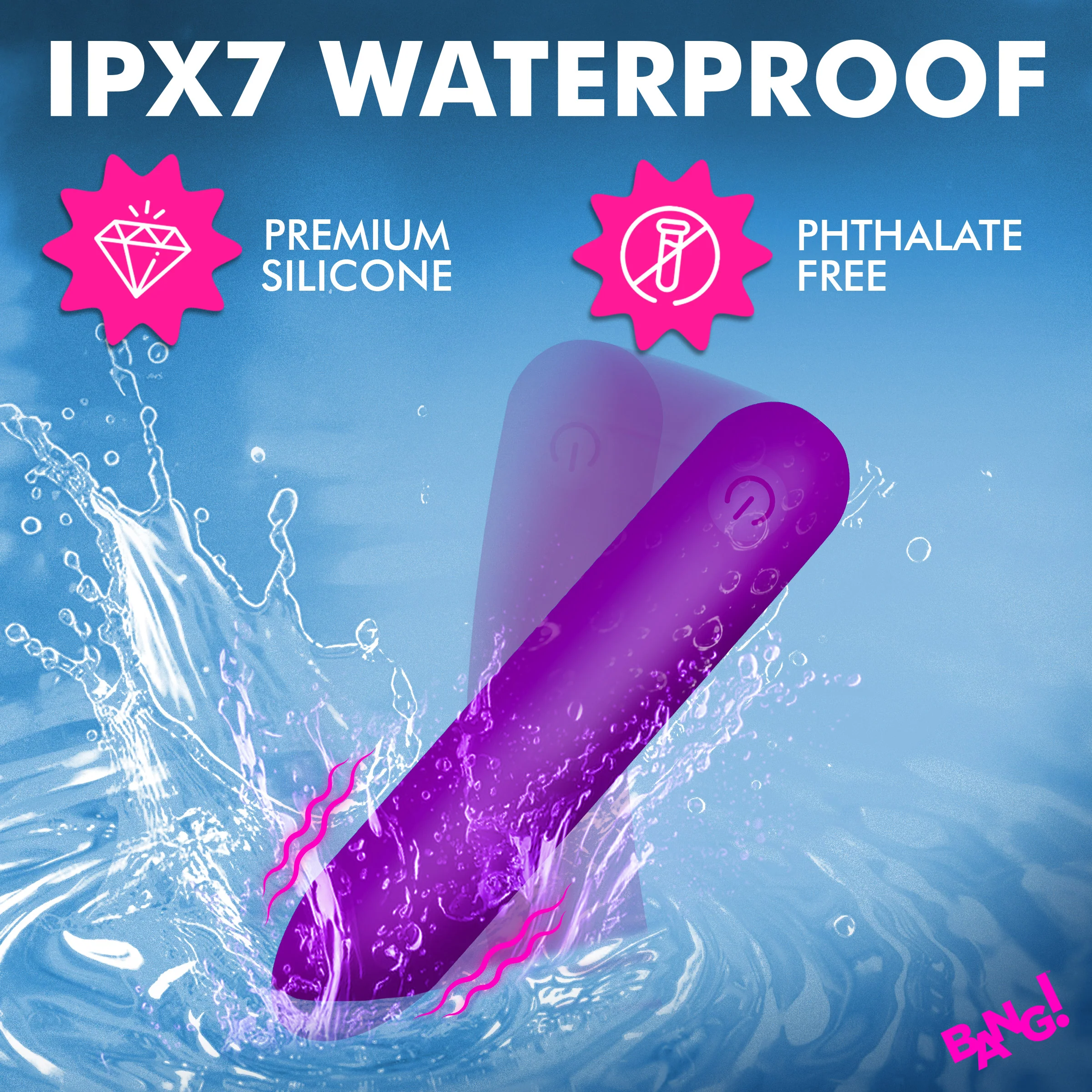 Tapered Flexible Silicone Bullet - Image 4