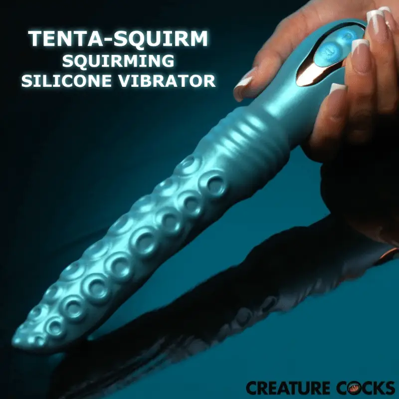 Tenta-Squirm Squirming Silicone Vibrator - Image 2