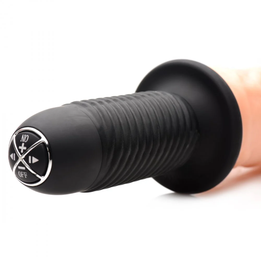 The Curved Dicktator 13 Mode Vibrating Giant Dildo Thruster - Image 3
