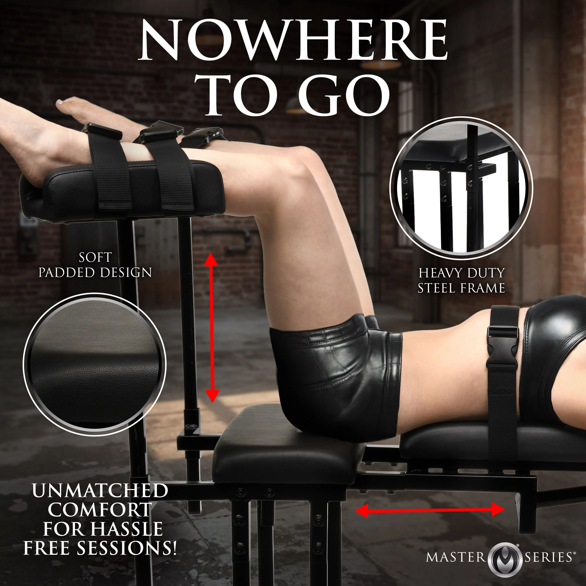 The Extreme Obedience Adjustable Bondage Chair - Image 5