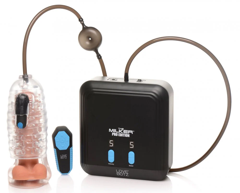 The Milker Pro Edition with Automatic Stroking, Suction and Vibration - Image 8