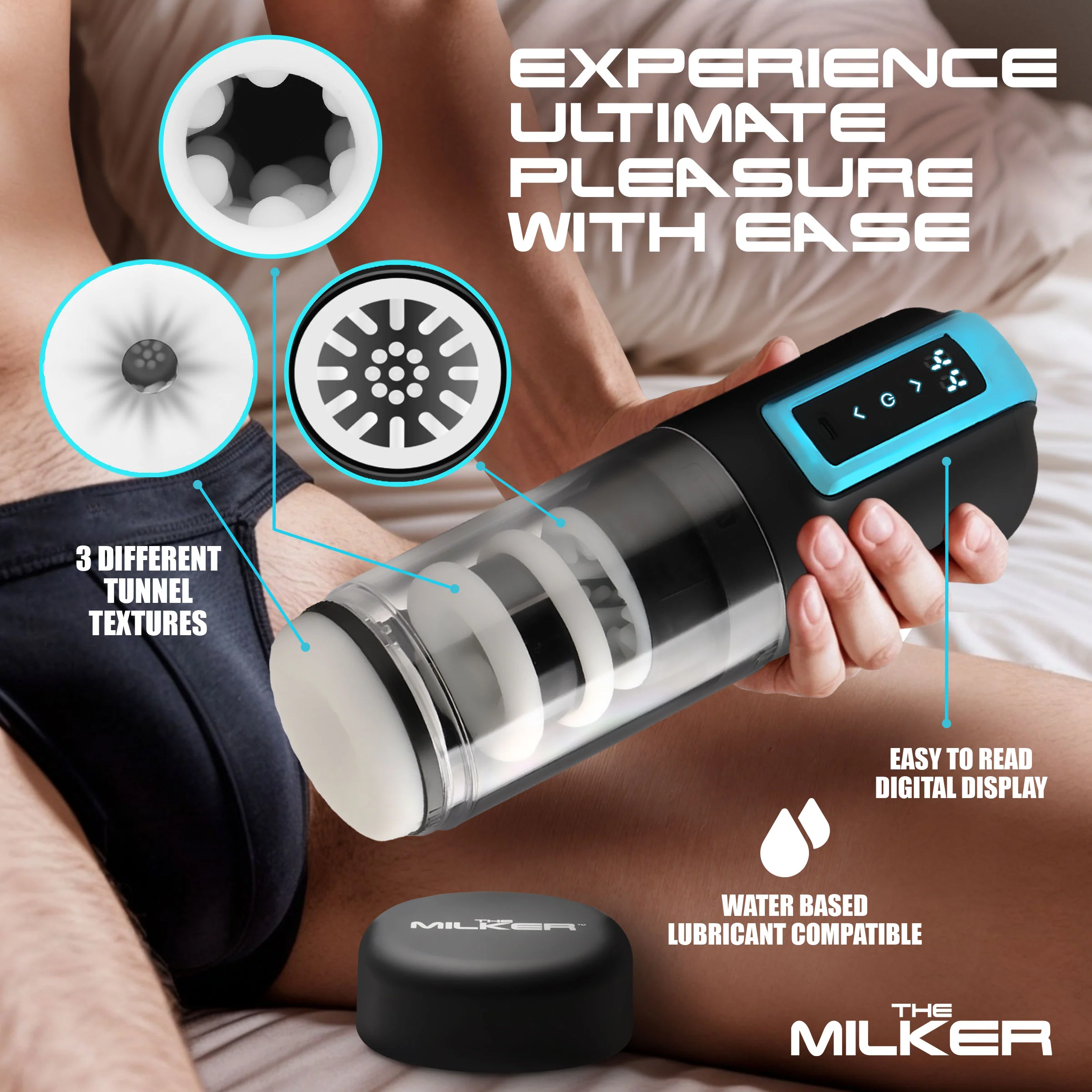 The Milker Roto-Stroke Thrusting and Rotating Masturbator - Image 3