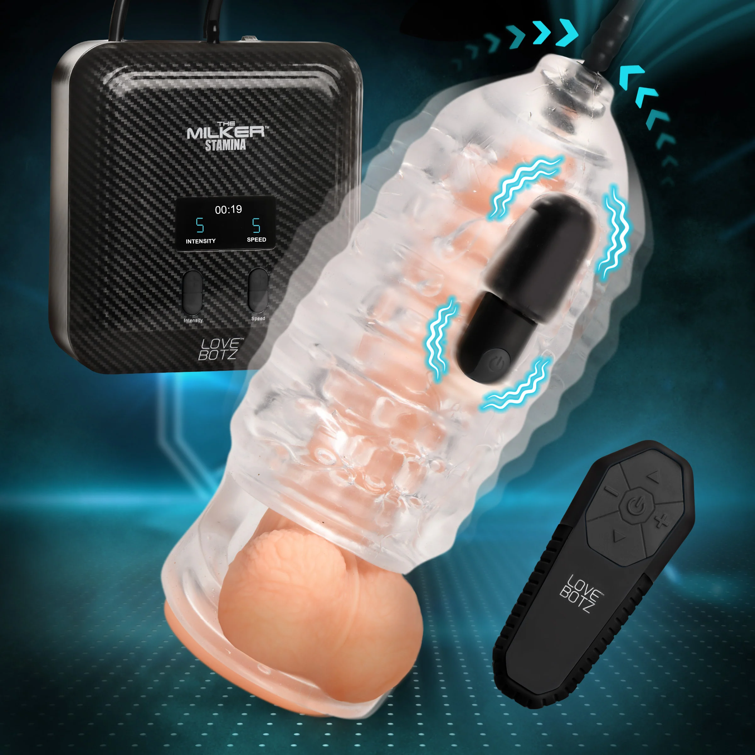 The Milker Stamina with Automatic Stroking, Suction and Vibration - Image 10