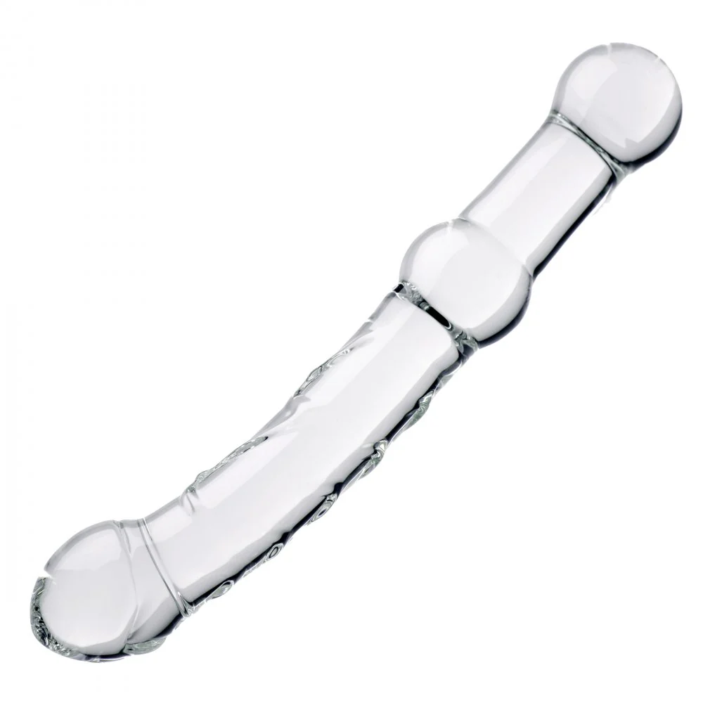 The Prana Thrusting Glass Dildo - Image 3