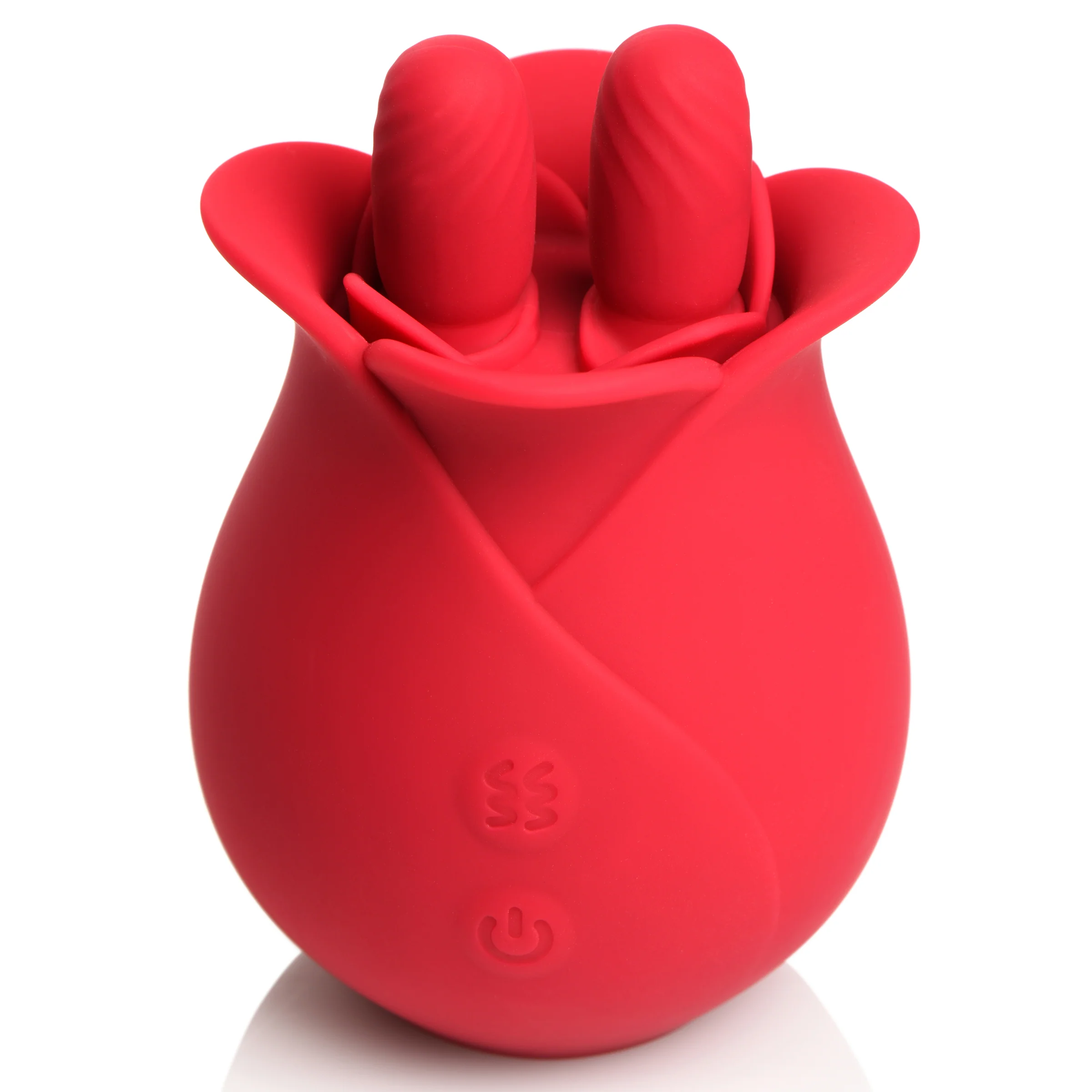 The Rose Fondle 10X Massaging Rose Silicone Clit Stimulators - Image 15