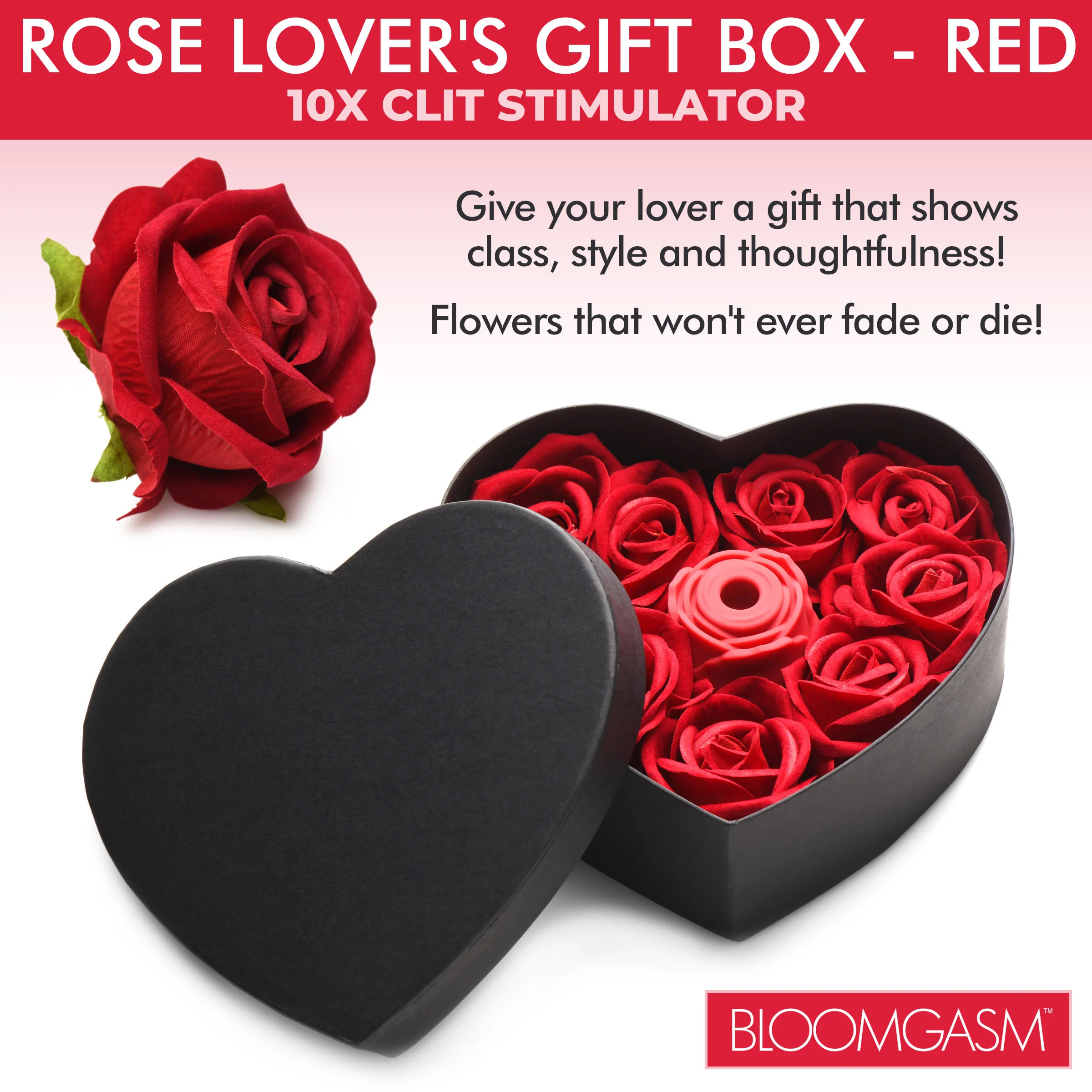 The Rose Lover's Gift Box 10X Clit Suction Rose - Image 6