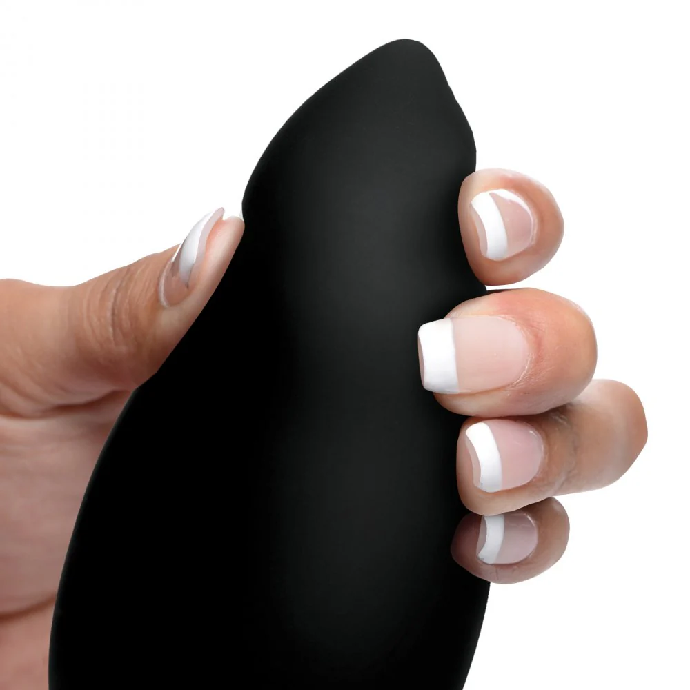 The Taper 10X Smooth Silicone Remote Control Vibrating Butt Plug - Image 3