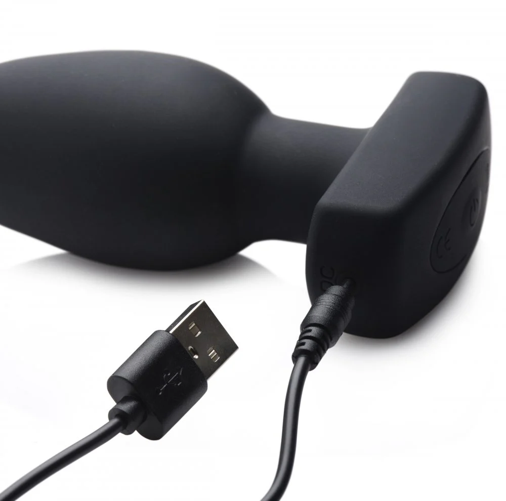 The Taper 10X Smooth Silicone Remote Control Vibrating Butt Plug - Image 5