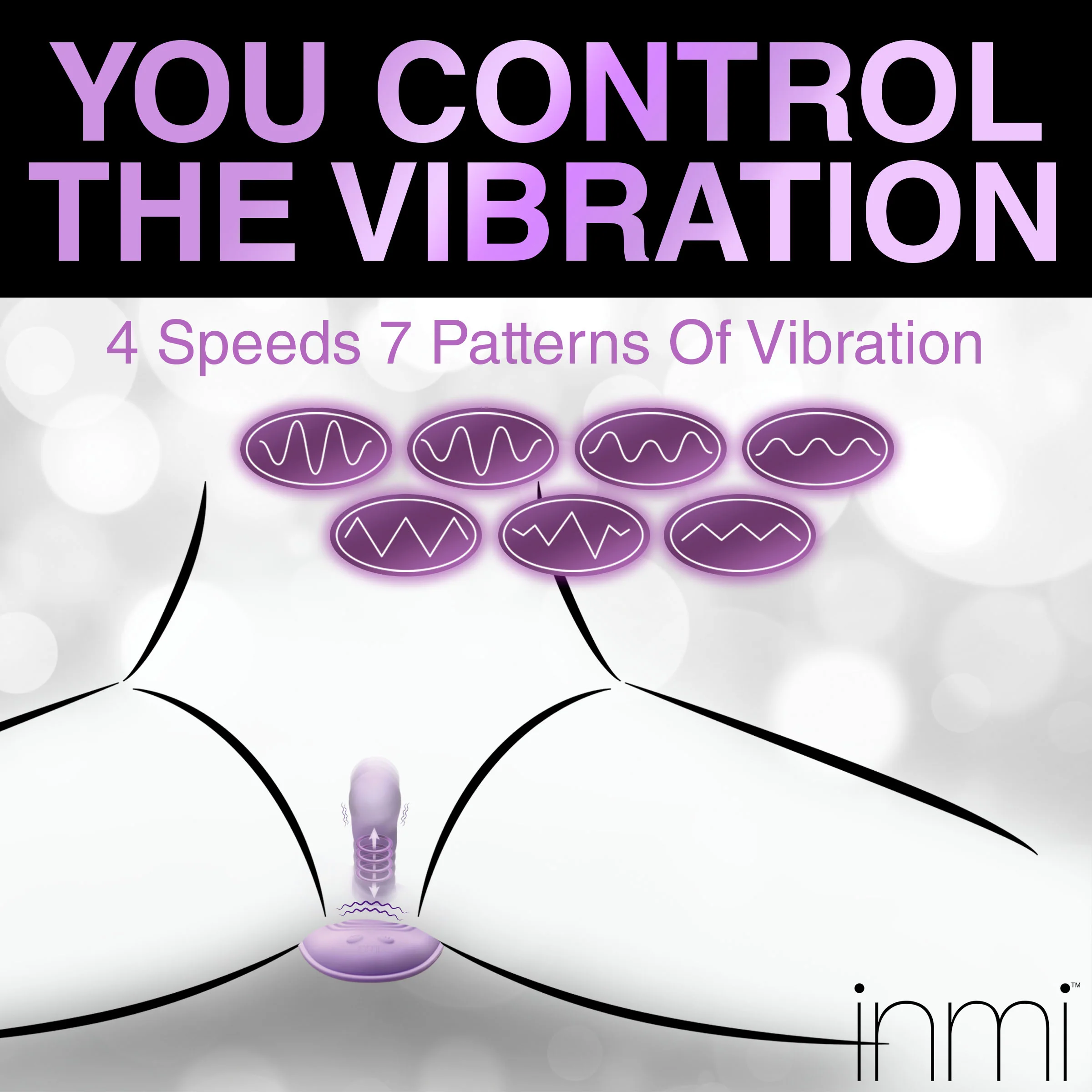 Thrust n' Grind Thrusting and Vibrating Silicone Sex Grinder - Image 7
