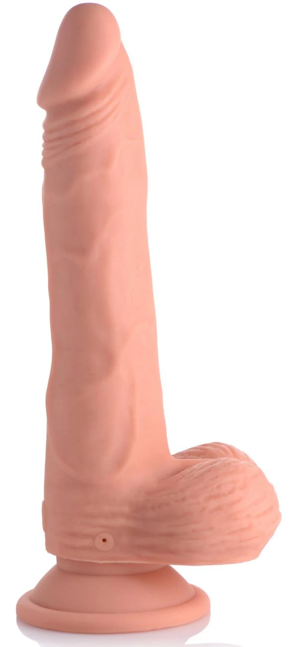 Thrusting and Vibrating 8 Inch Dildo - Image 3