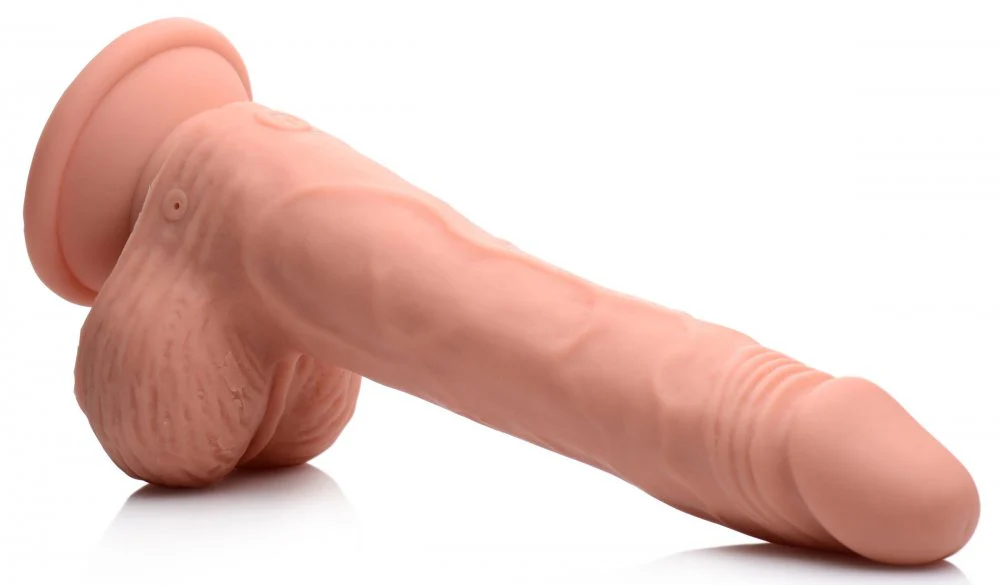 Thrusting and Vibrating 8 Inch Dildo - Image 5